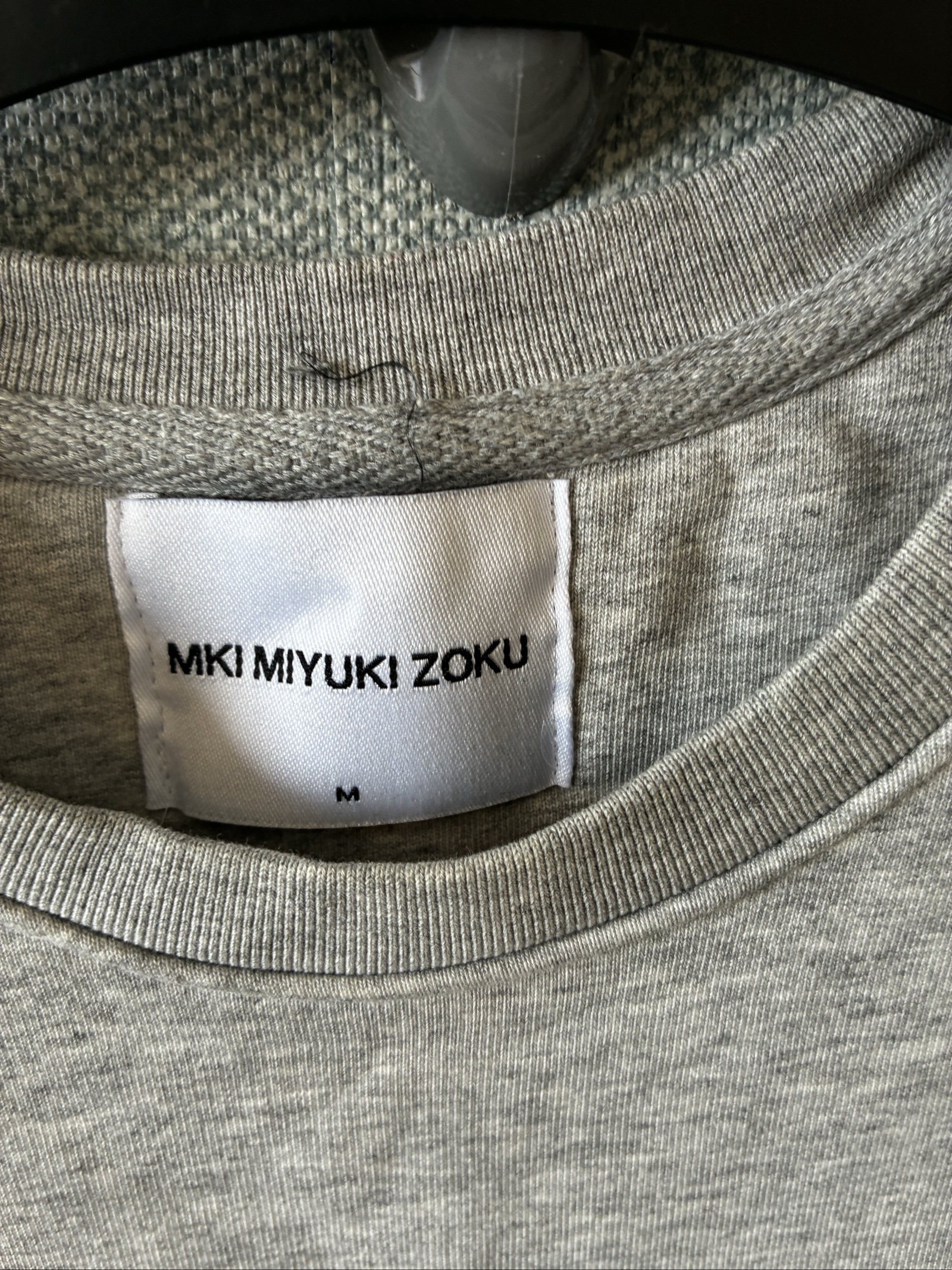MKI Miyuki Zoku Grey Sweatshirt Medium image 4