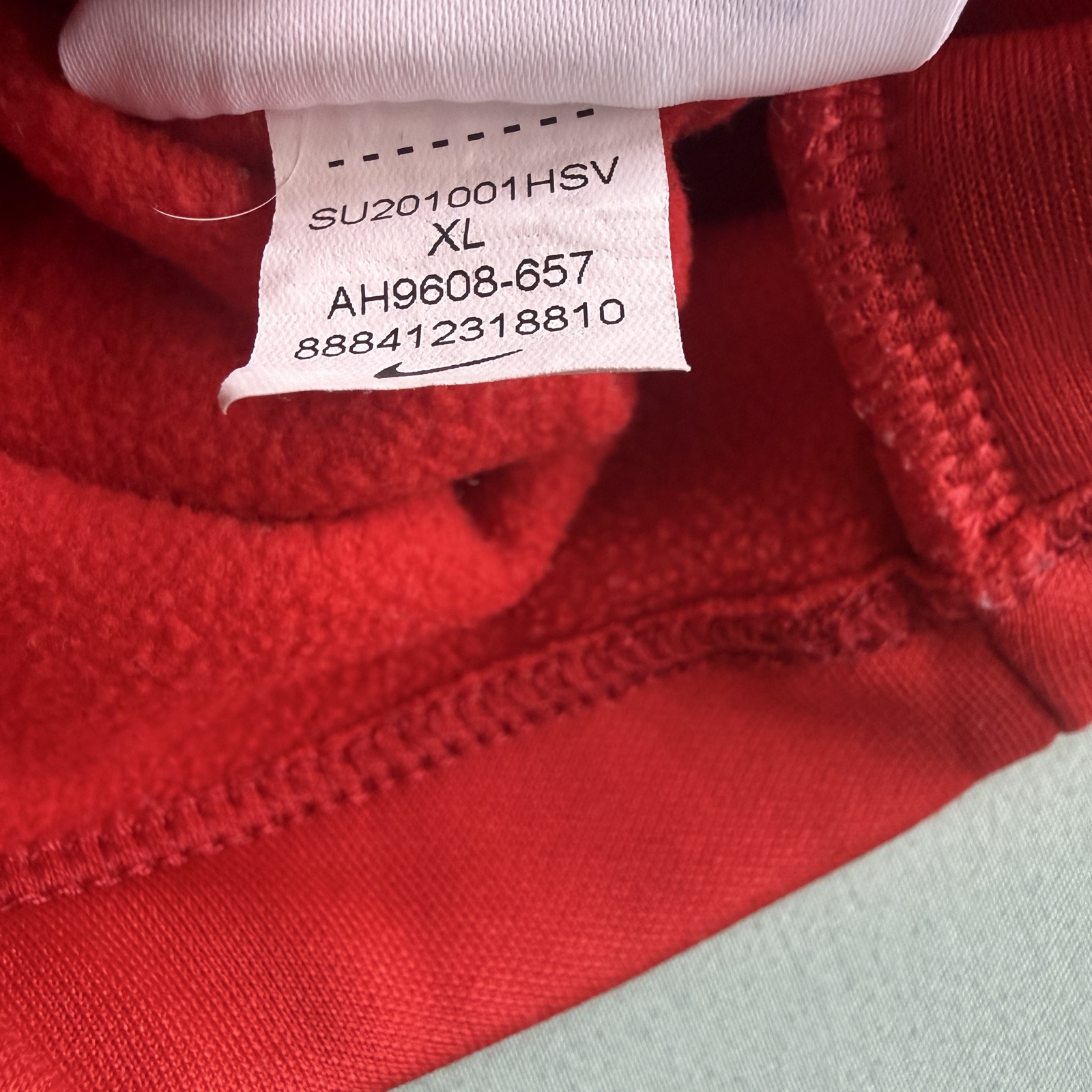 Nike Academy 18 Dri-FIT Pullover Hoodie Men’s XL Red AH9608-657 image 5