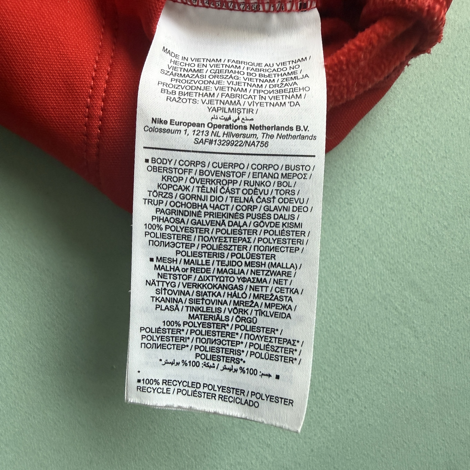 Nike Academy 18 Dri-FIT Pullover Hoodie Men’s XL Red AH9608-657 image 7