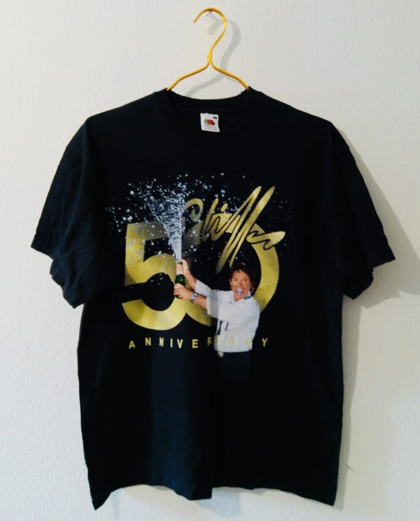 Fruit of the Loom Black Cliff 50th Anniversary Graphic T-Shirt Medium