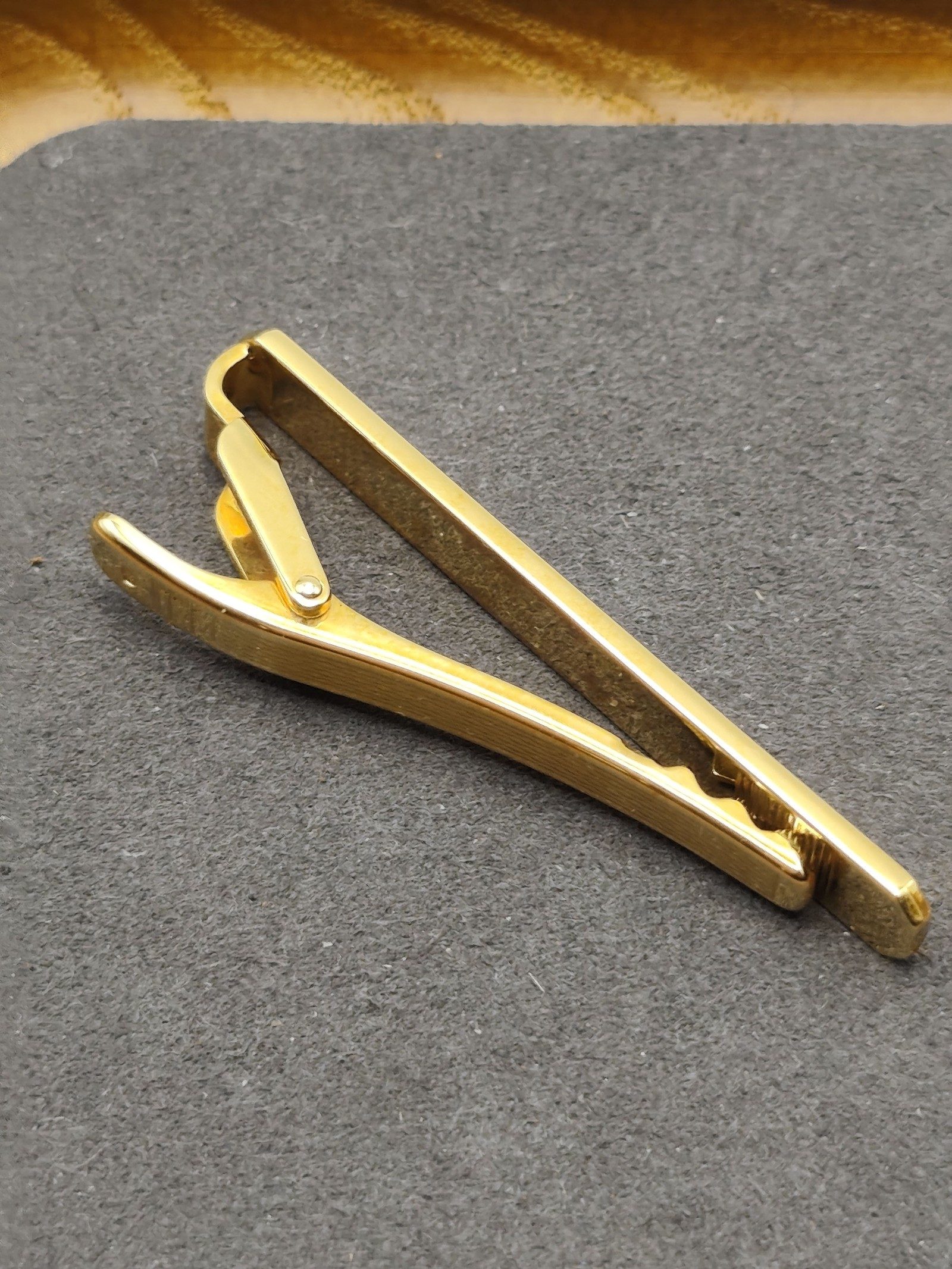 Dunhill Gold & Silver Men's Tie Bar Clip with Logo Other image 7