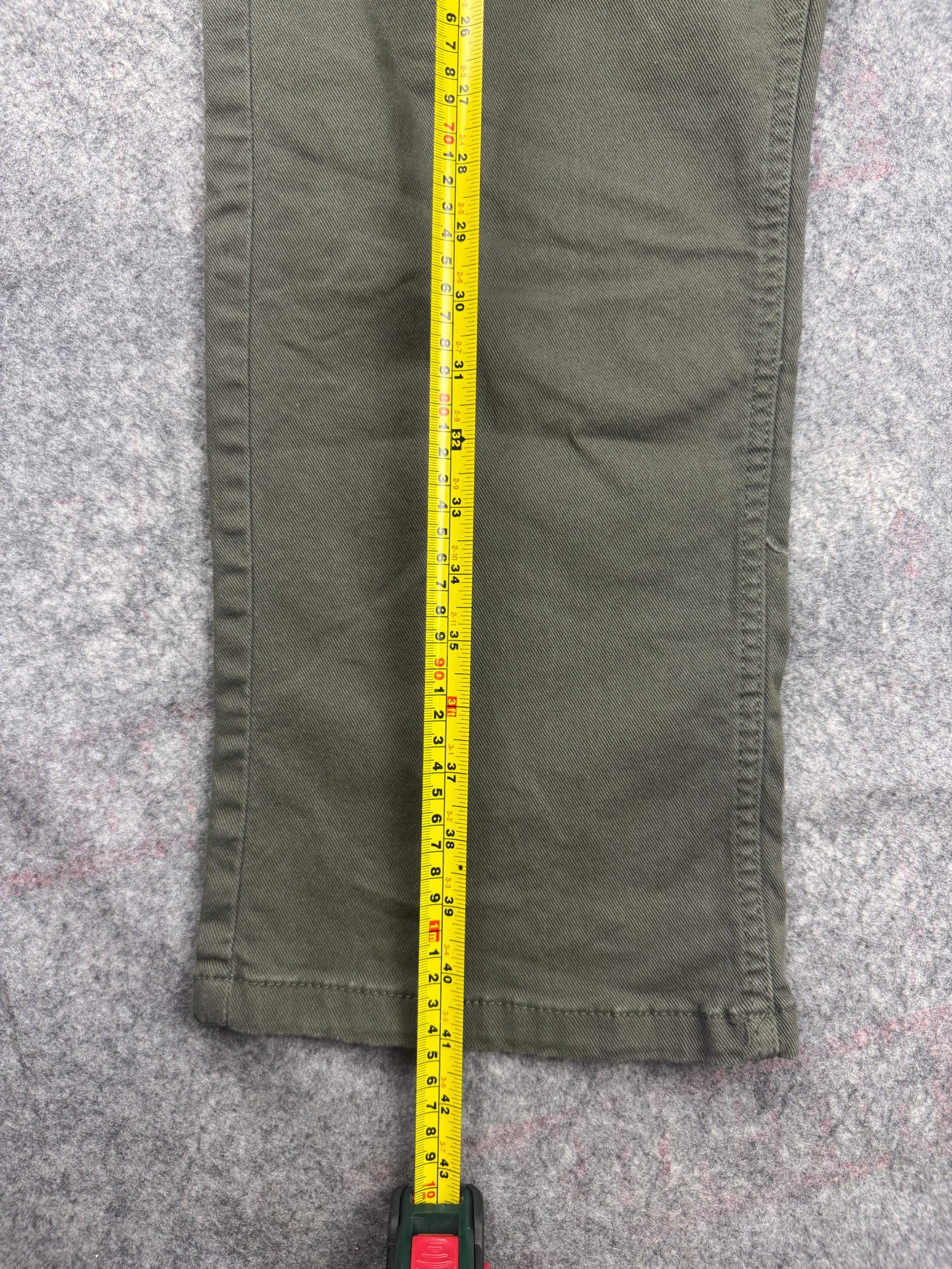Cotton Traders Khaki Green Straight Trousers UK 20 image 4