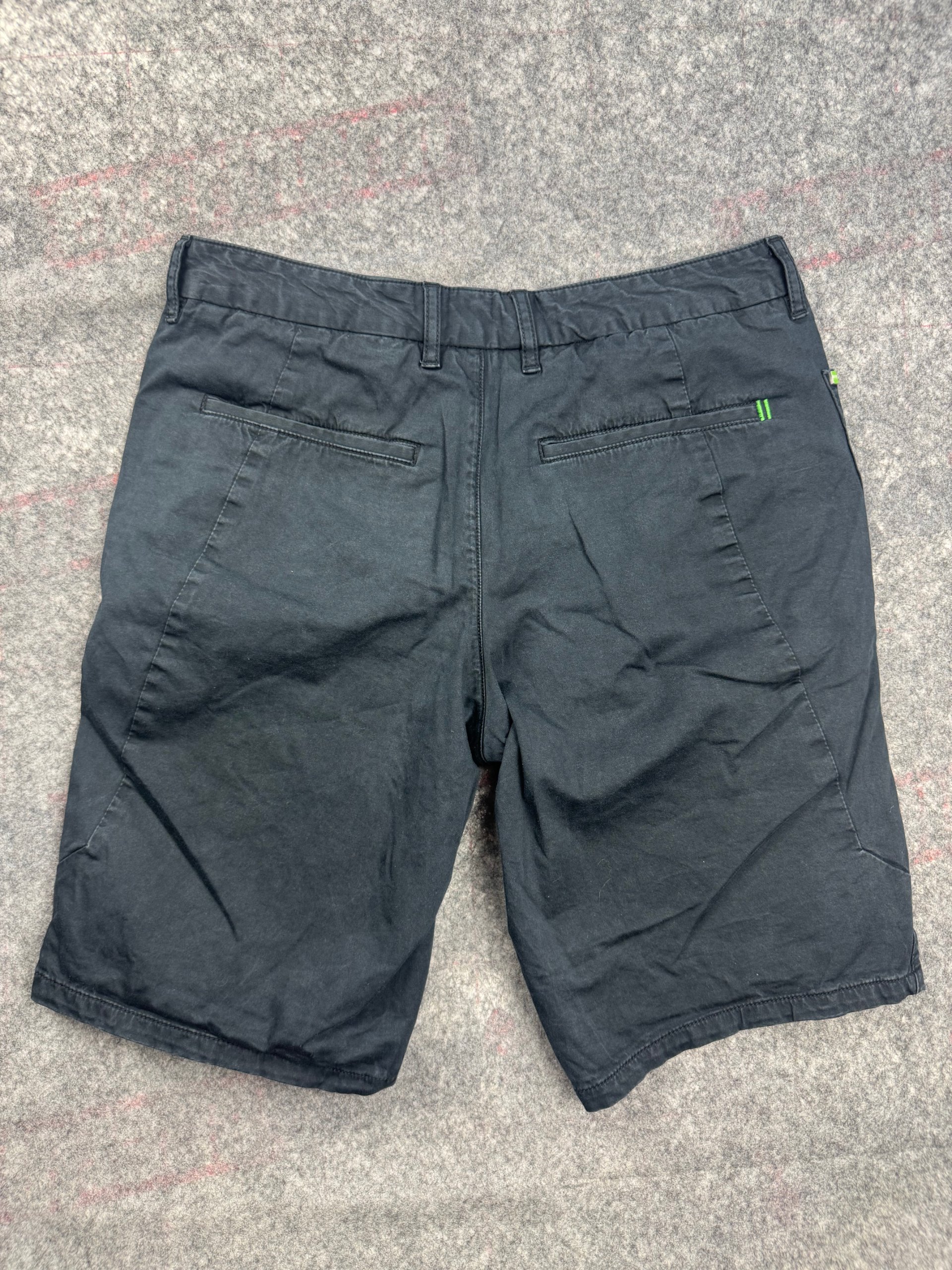 Hugo Boss Black Cotton Chino Shorts Mens UK 30 Regular Fit image 7