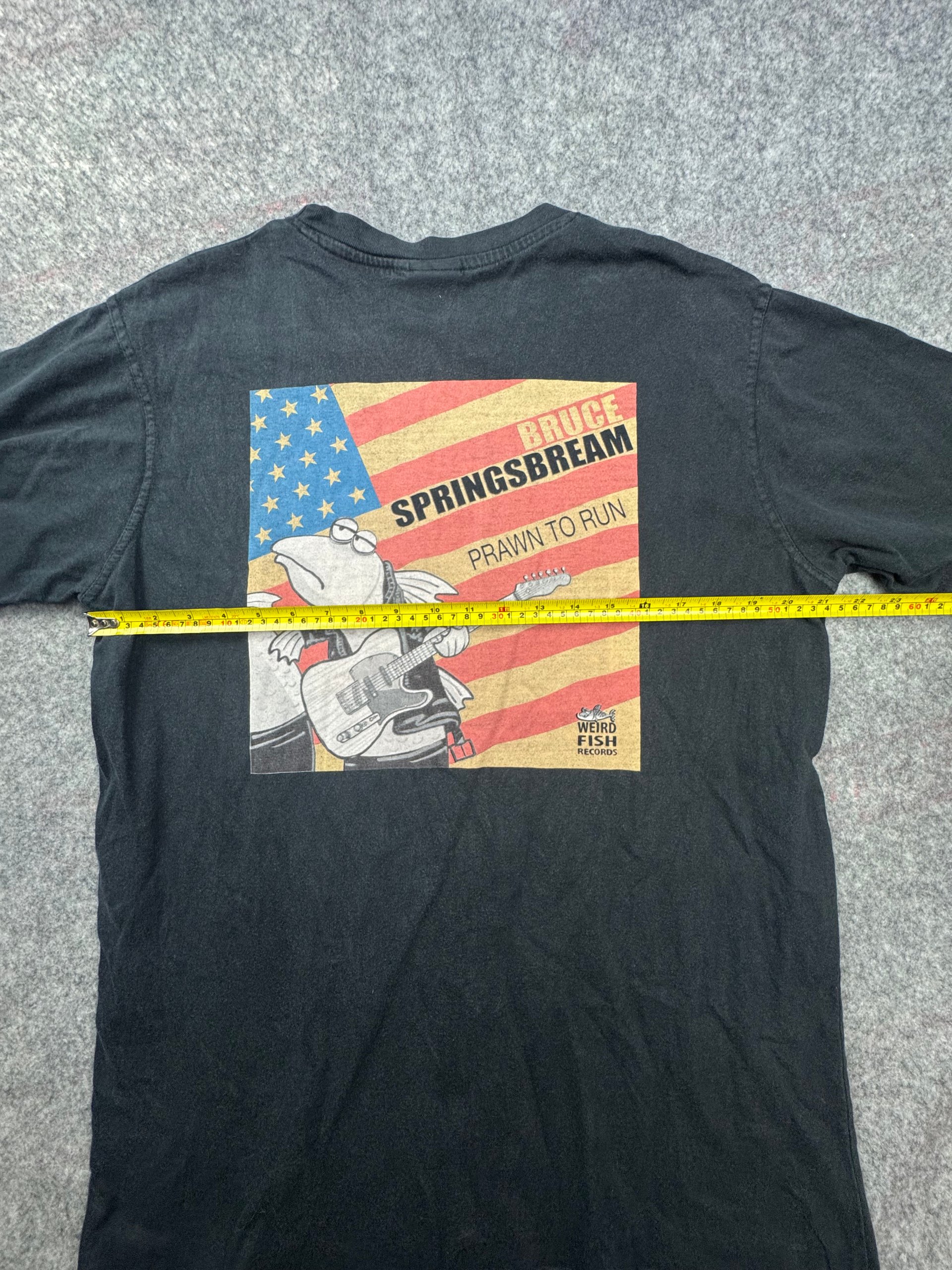 Weird Fish Black Bruce Springsbream Graphic T-Shirt Large image 5