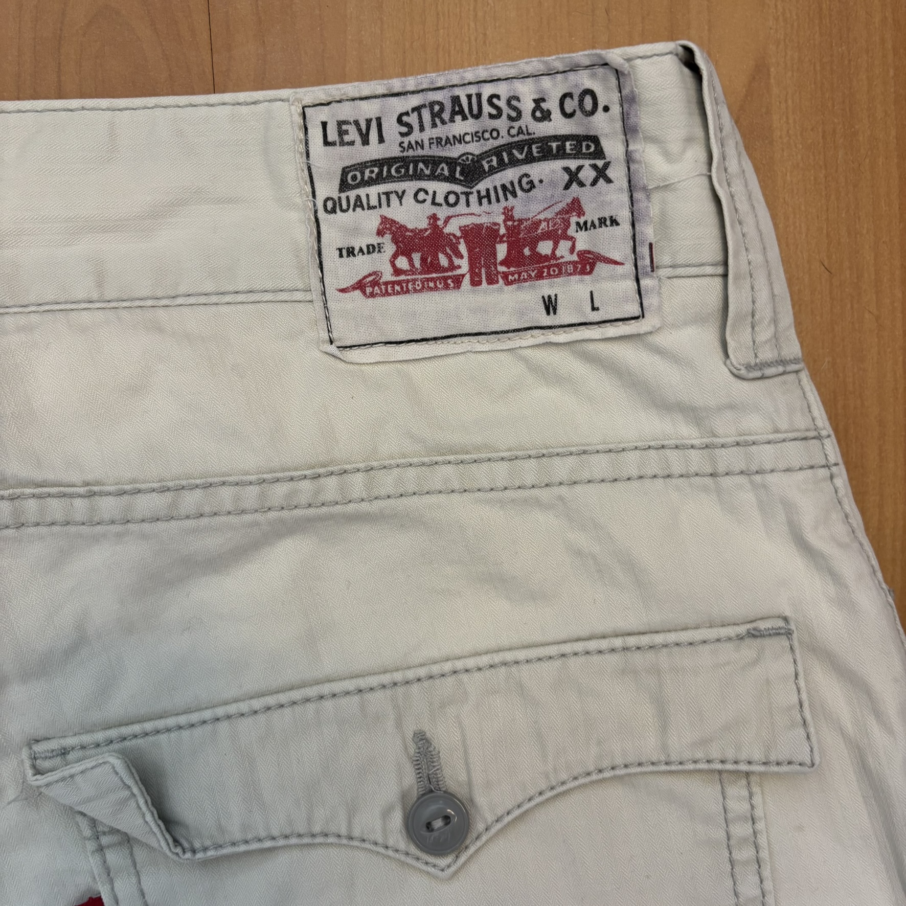 Levi's White 512 Bootcut Jeans 32x30 image 10