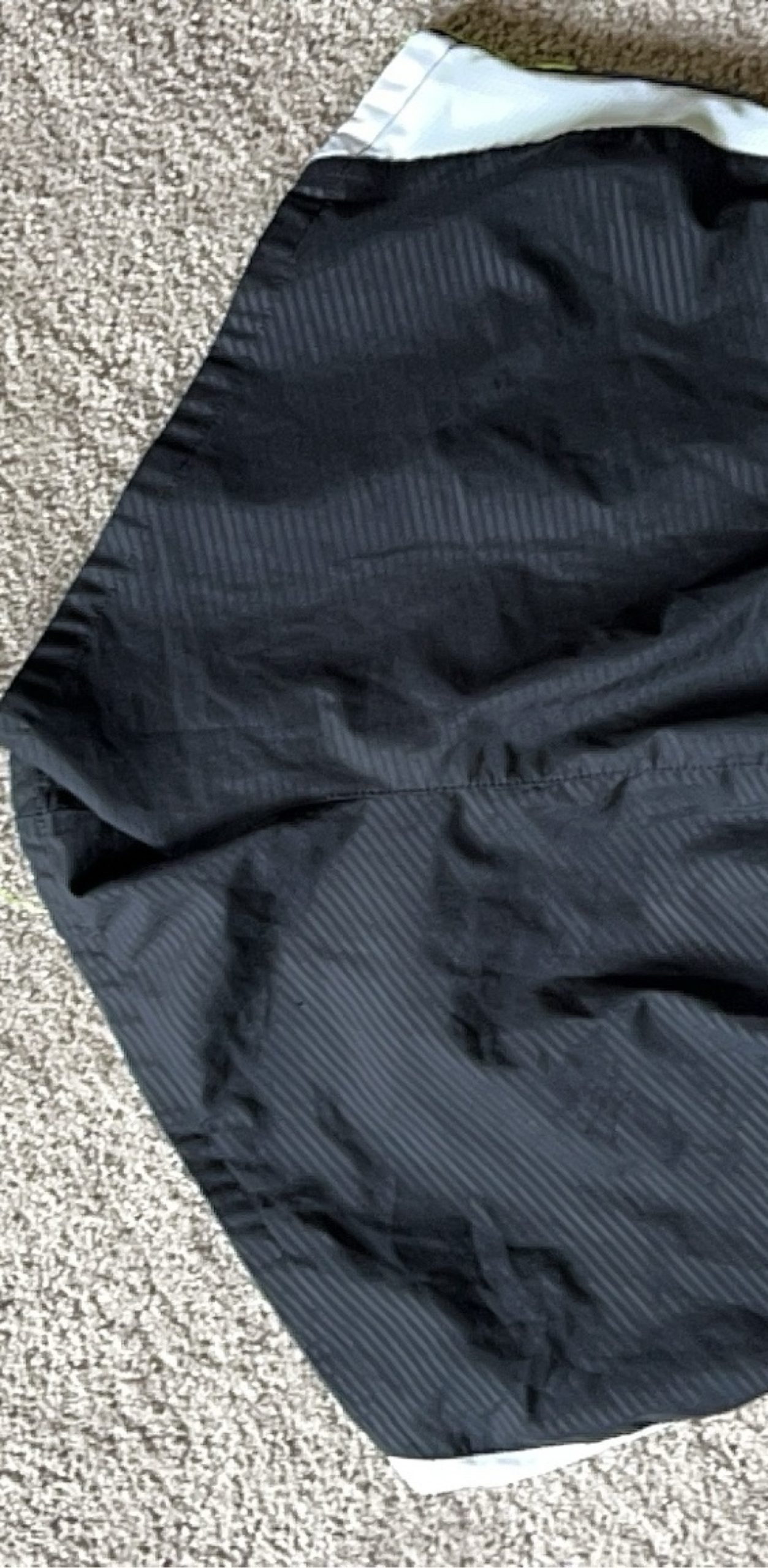 Nike Black & Neon Yellow Dri-FIT Running Shorts Medium image 4