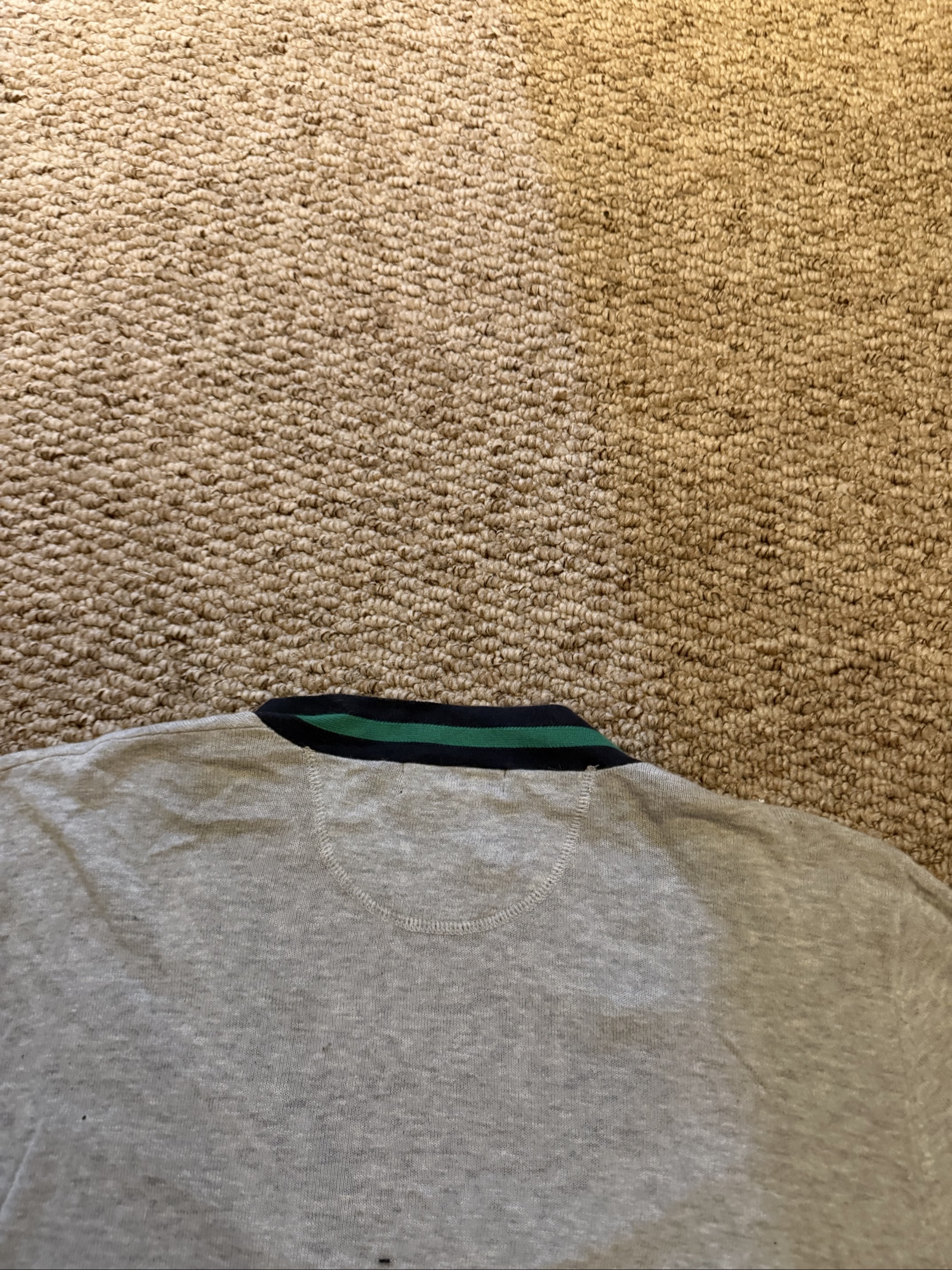 Antony Morato Grey & Green Stripe Cardigan Small image 5
