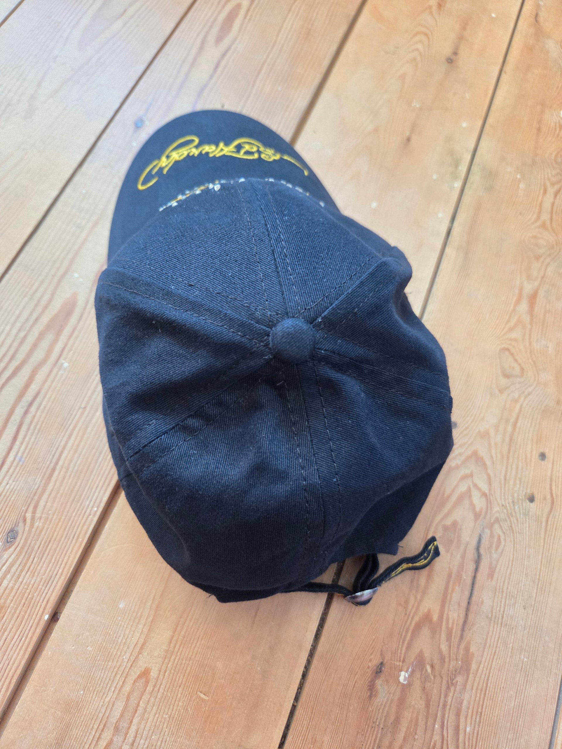 Vintage Ed Hardy Busy Bee Black Rhinestone Embroidered Baseball Cap Y2K W55 image 4
