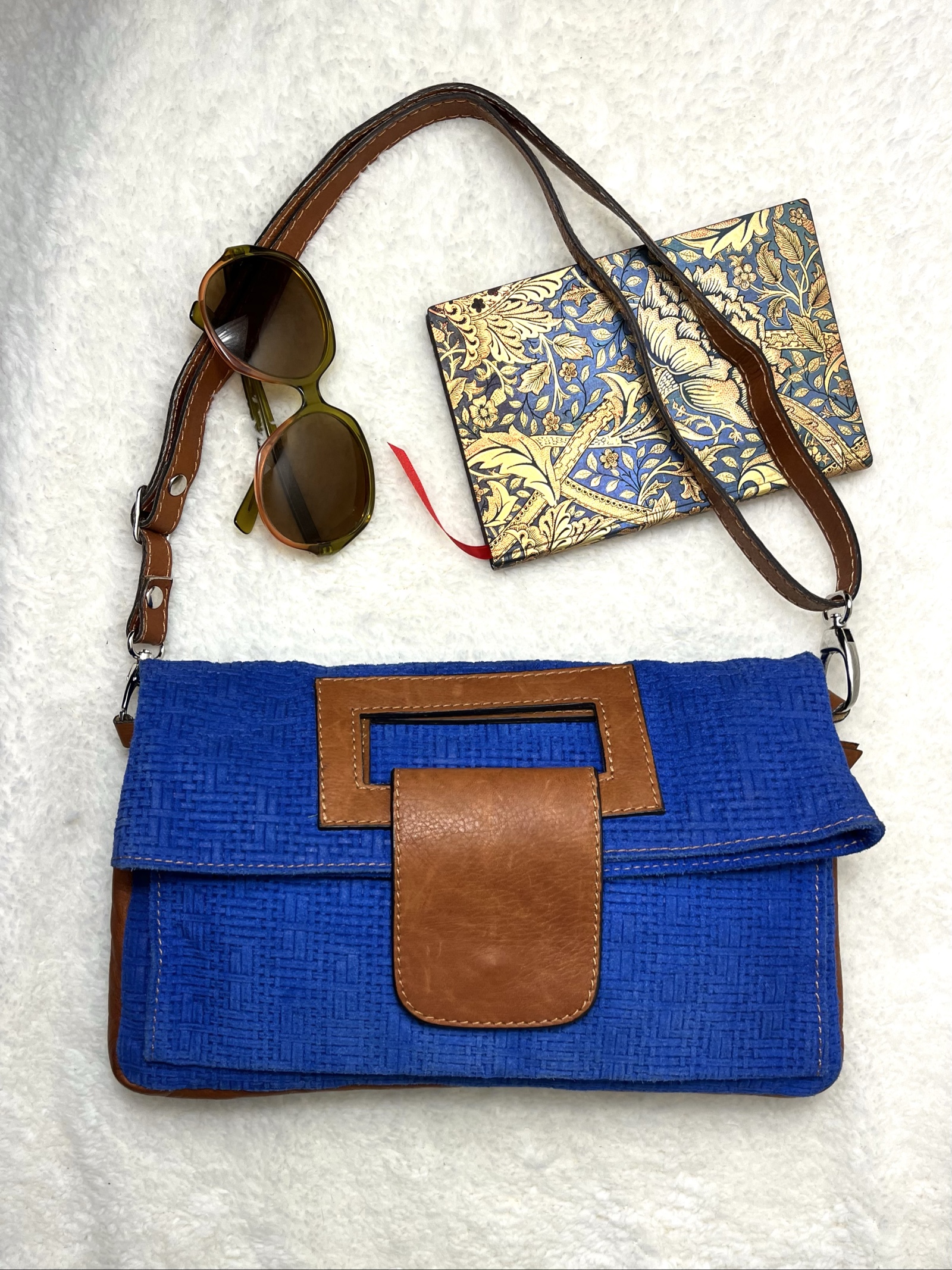Real leather Convertible Shoulder Bag Made in Italy image 4