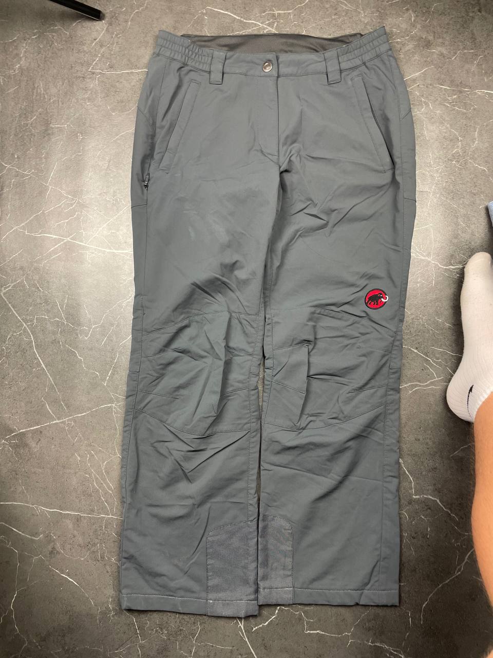 Mammut Grey Softshell Outdoor Trousers UK 12