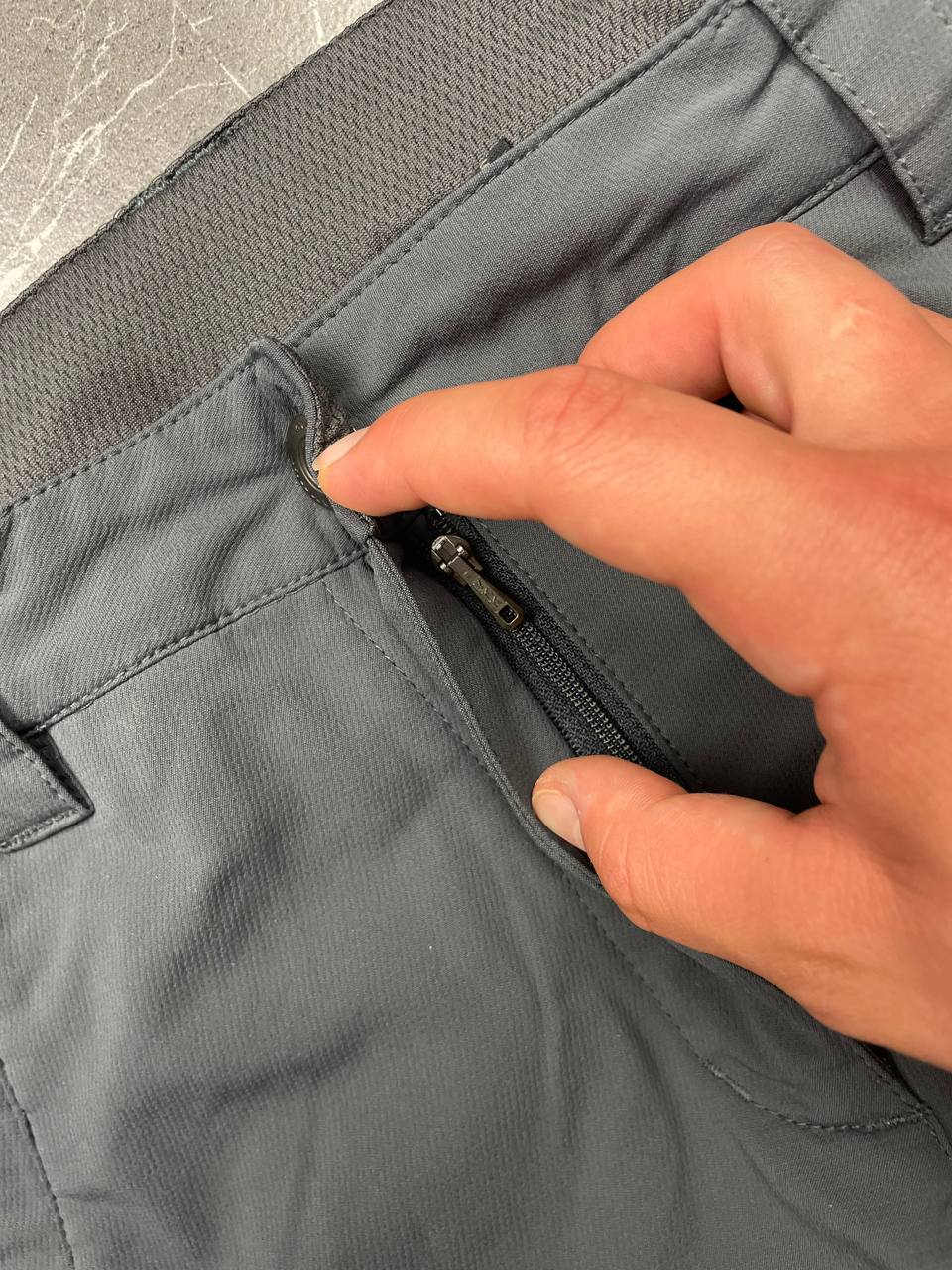 Mammut Grey Softshell Outdoor Trousers UK 12 image 3