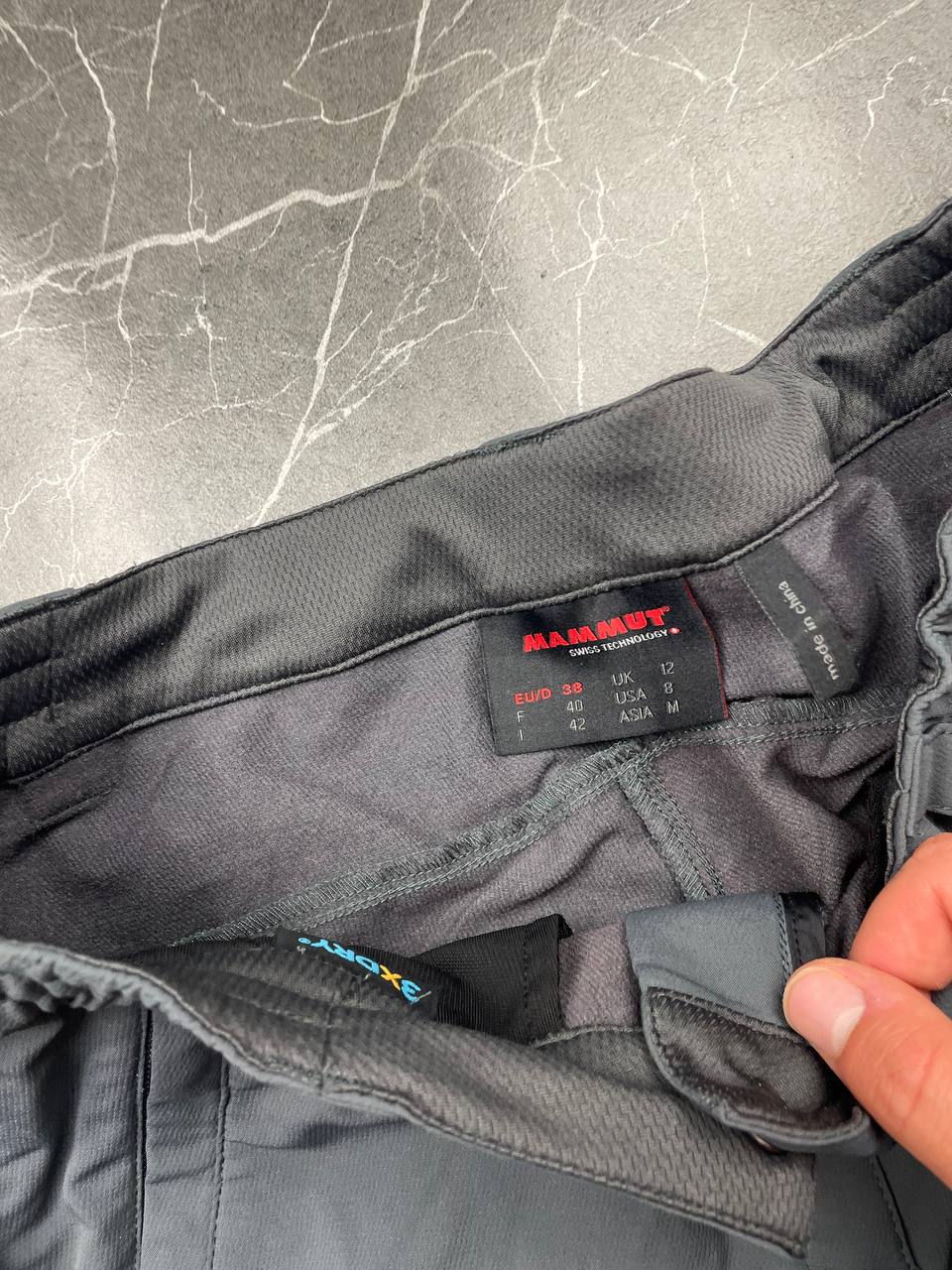 Mammut Grey Softshell Outdoor Trousers UK 12 image 5