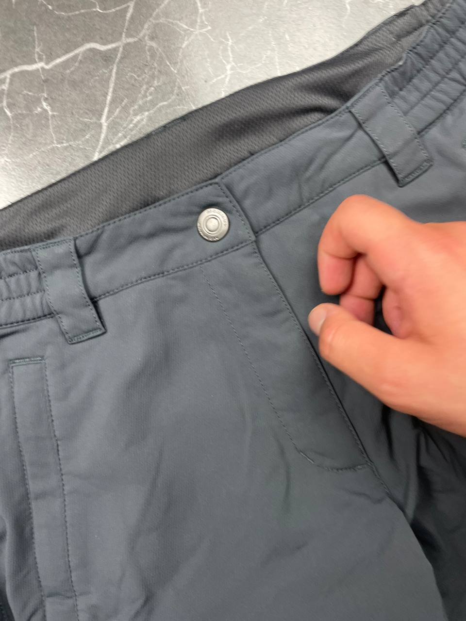 Mammut Grey Softshell Outdoor Trousers UK 12 image 8