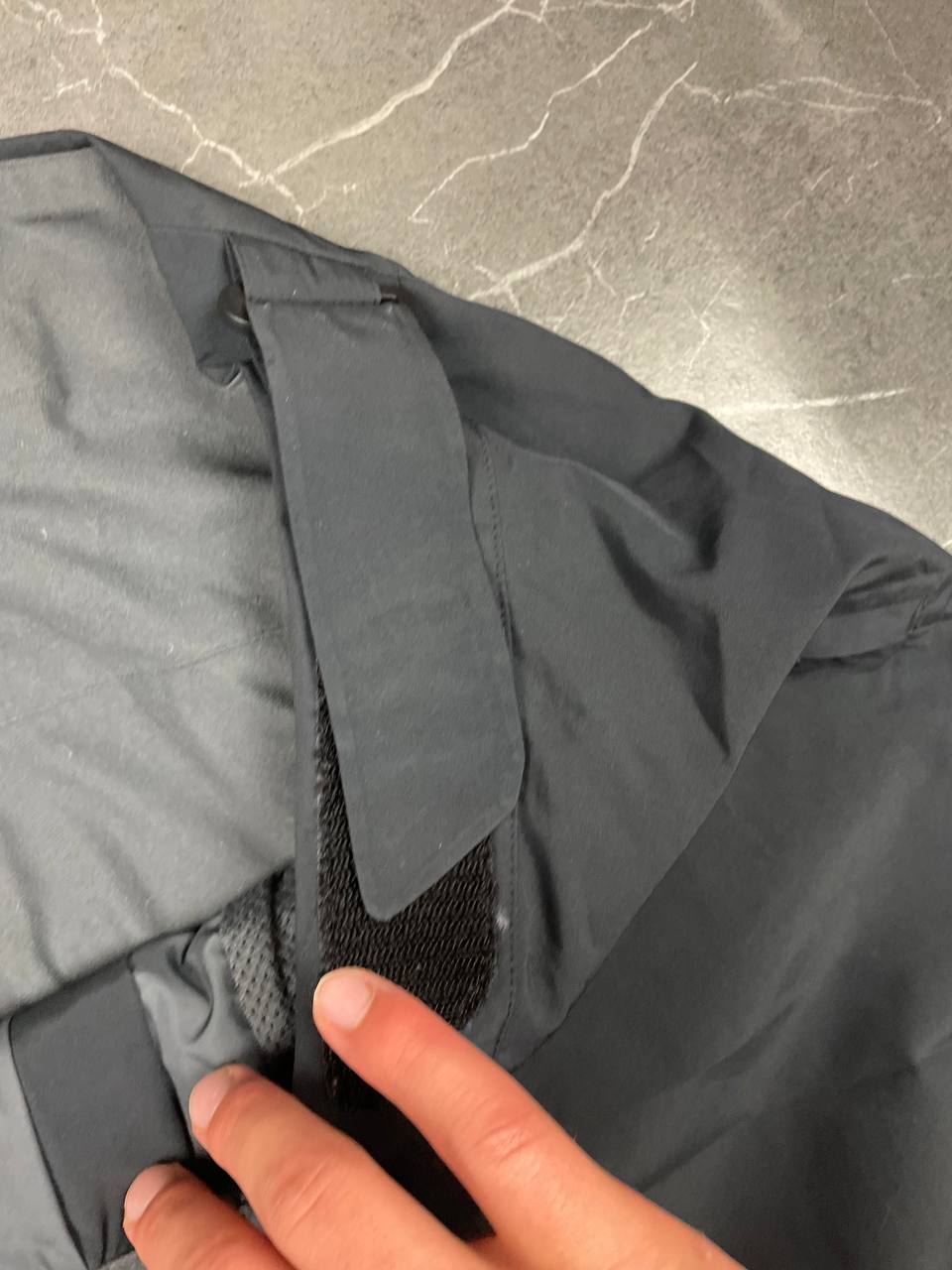 Haglöfs Black Softshell Waterproof Outdoor Trousers Large image 3