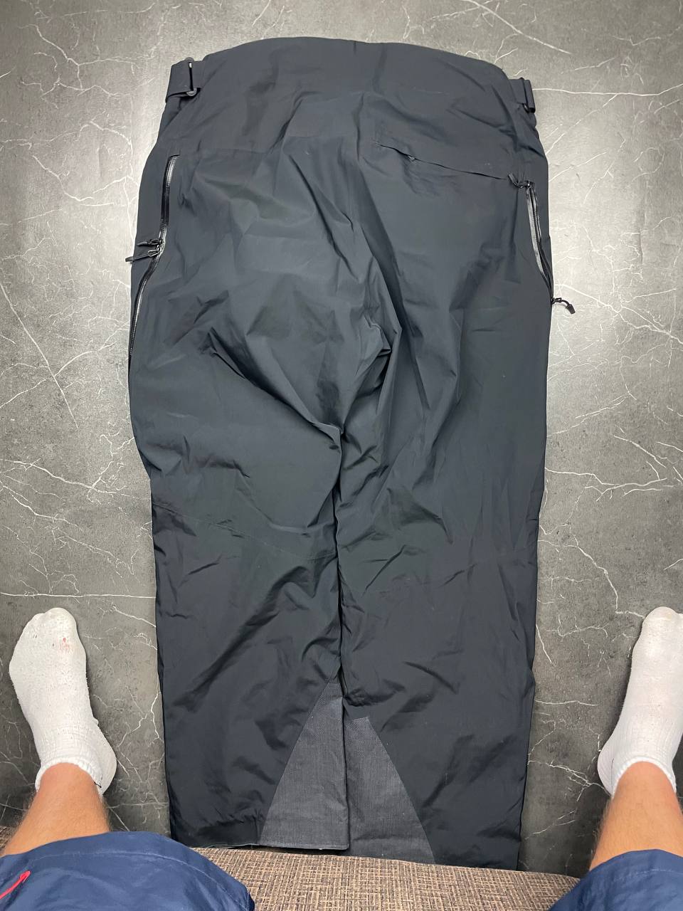 Haglöfs Black Softshell Waterproof Outdoor Trousers Large image 4