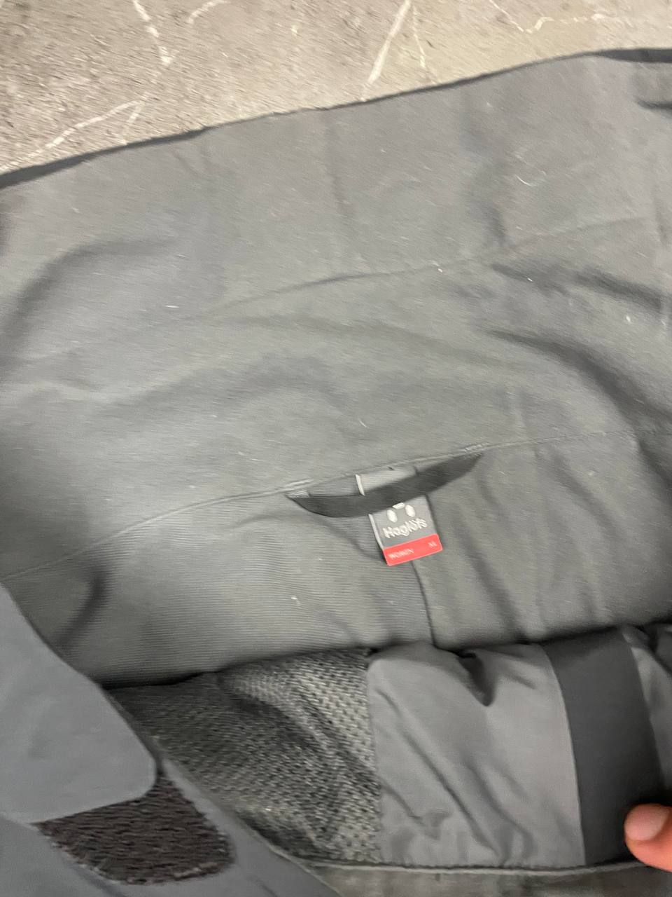 Haglöfs Black Softshell Waterproof Outdoor Trousers Large image 7