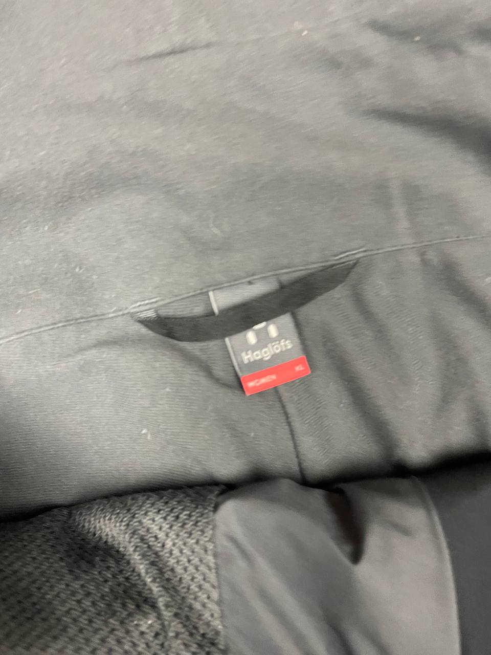 Haglöfs Black Softshell Waterproof Outdoor Trousers Large image 8