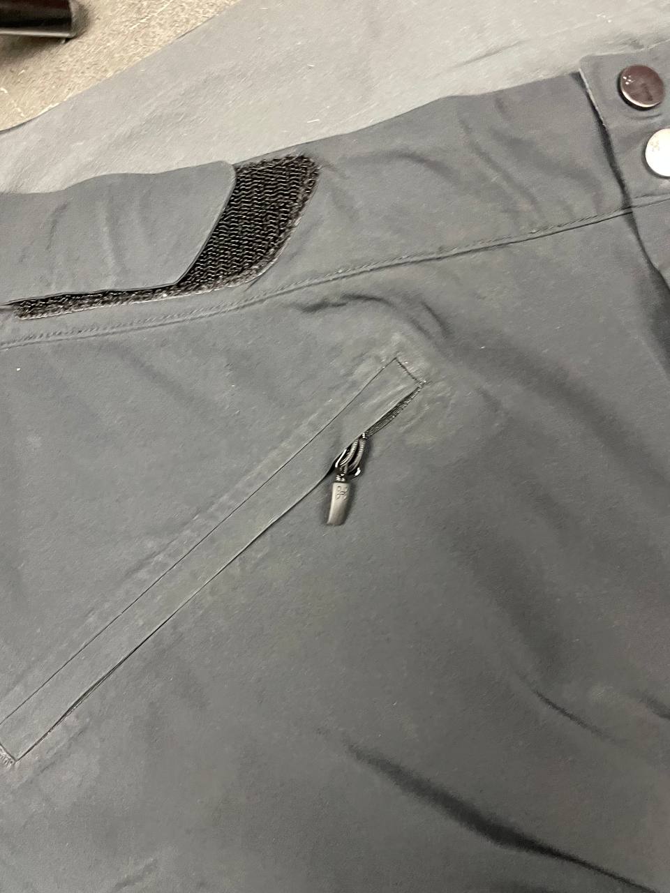 Haglöfs Black Softshell Waterproof Outdoor Trousers Large image 9