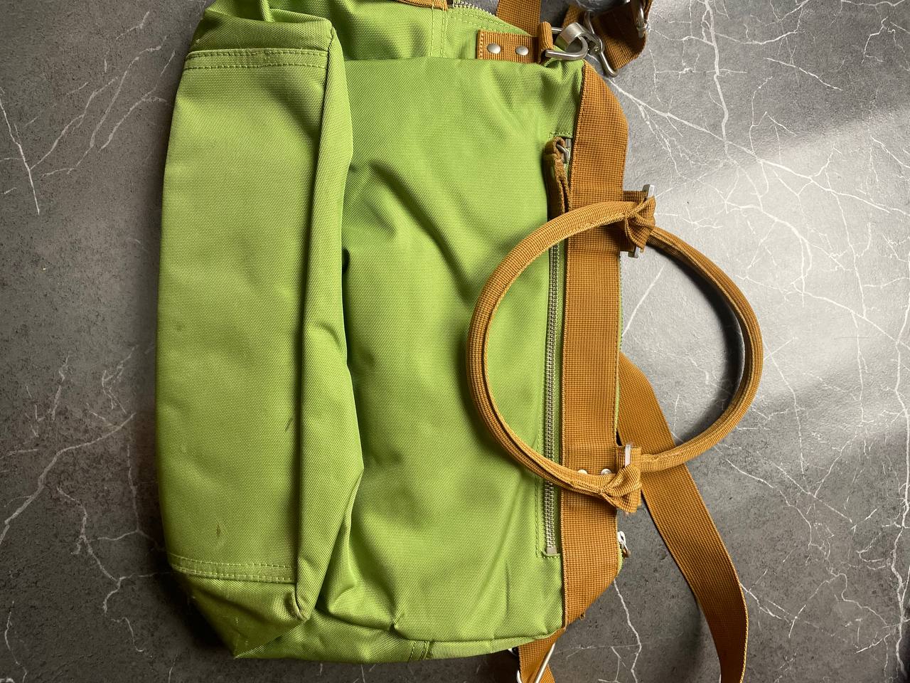 George Gina & Lucy Green & Brown Shoulder Bag Medium image 3