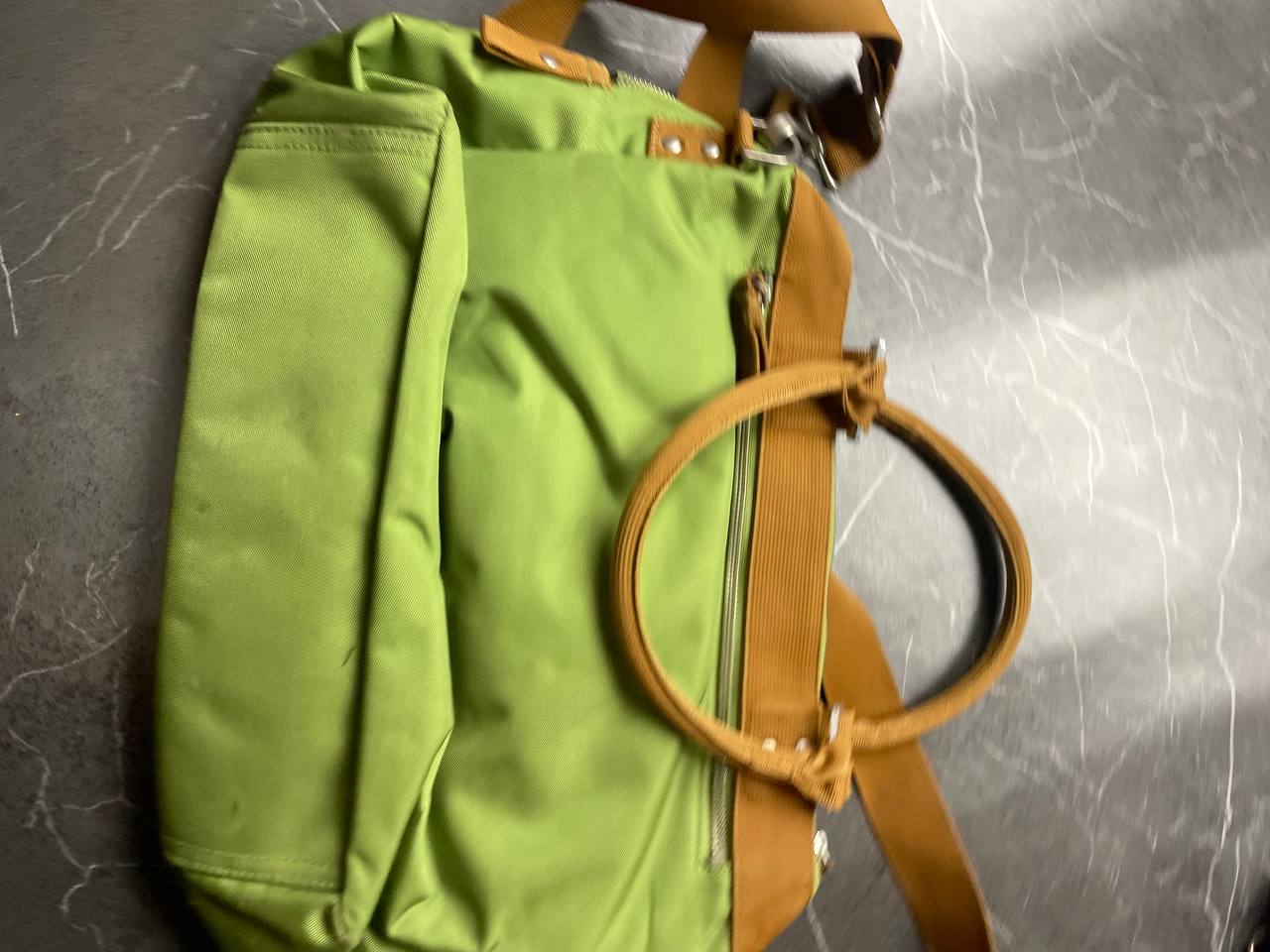 George Gina & Lucy Green & Brown Shoulder Bag Medium image 7