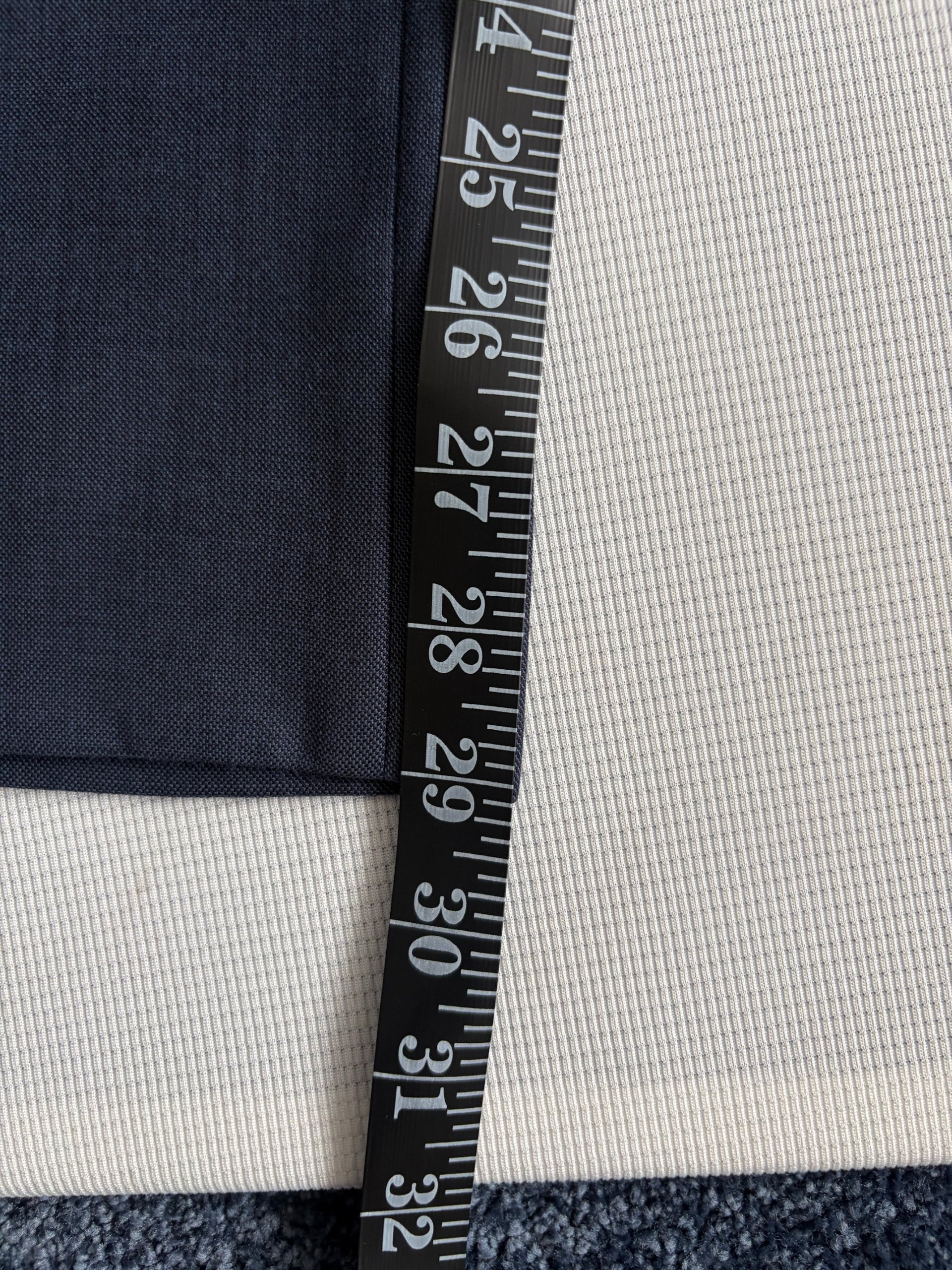 Tommy Hilfiger Trousers Navy Wool Smart Flat Front Men's W38 L30 Formal image 9
