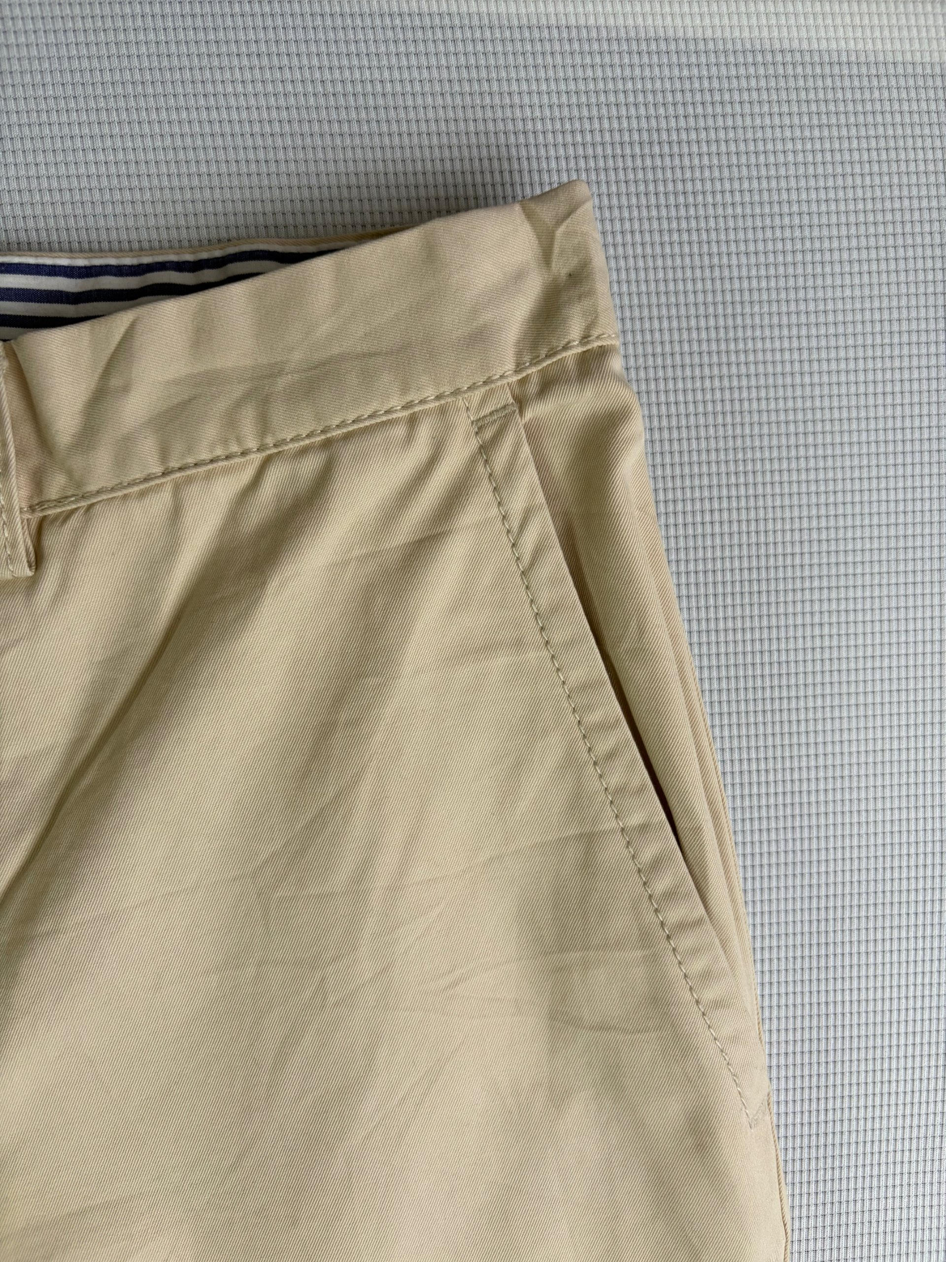 Tommy Hilfiger Chino Trousers Cream Straight Men's W32 L32 Smart Casual Vintage image 4