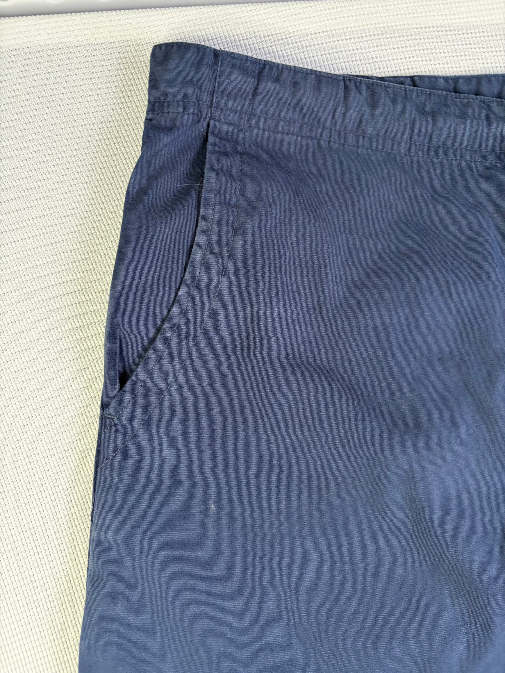 Tommy Hilfiger Trousers Navy Relaxed Fit Mens Size XL Y2K Nautical image 2