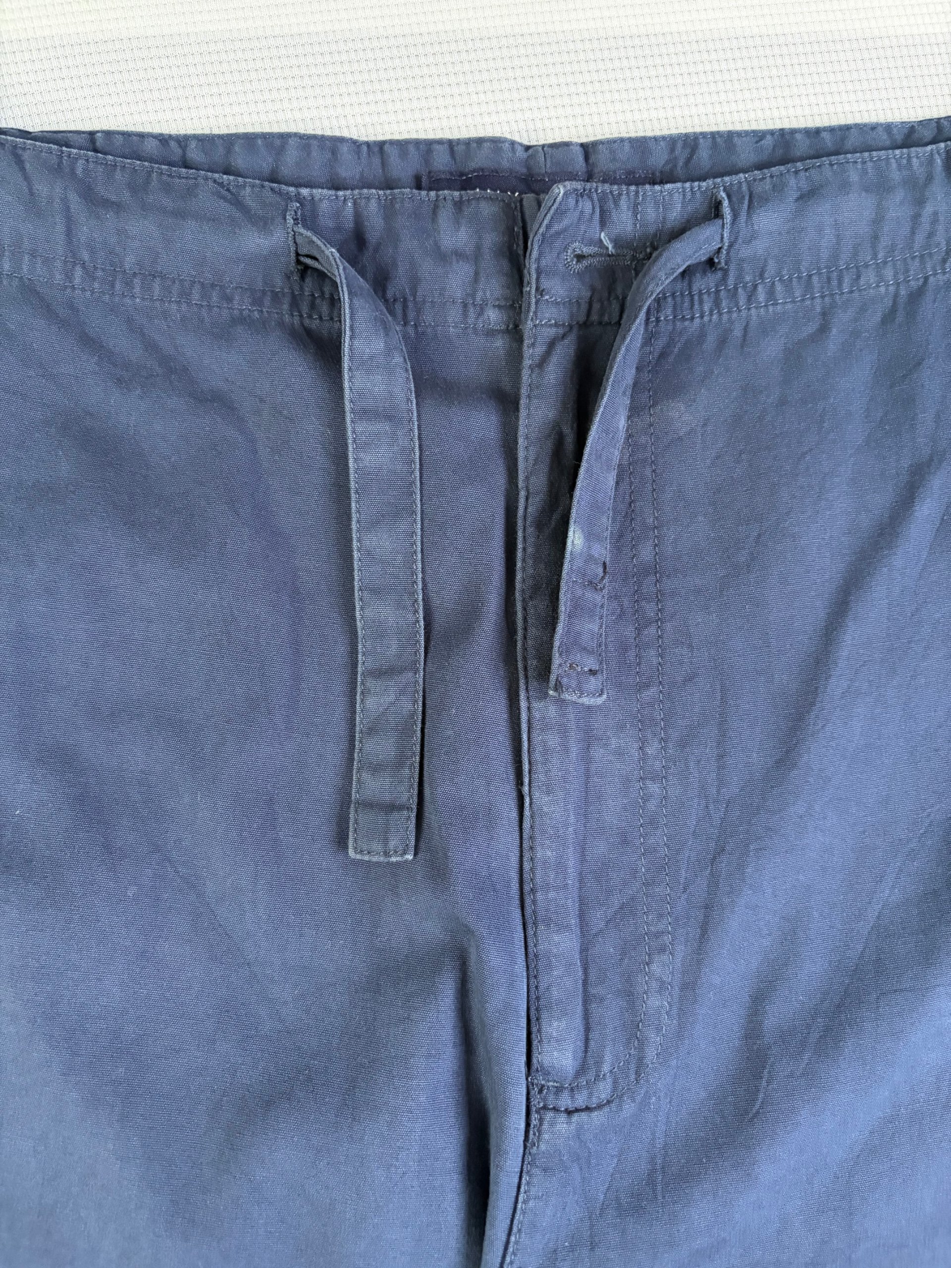Tommy Hilfiger Trousers Navy Relaxed Fit Mens Size XL Y2K Nautical image 4