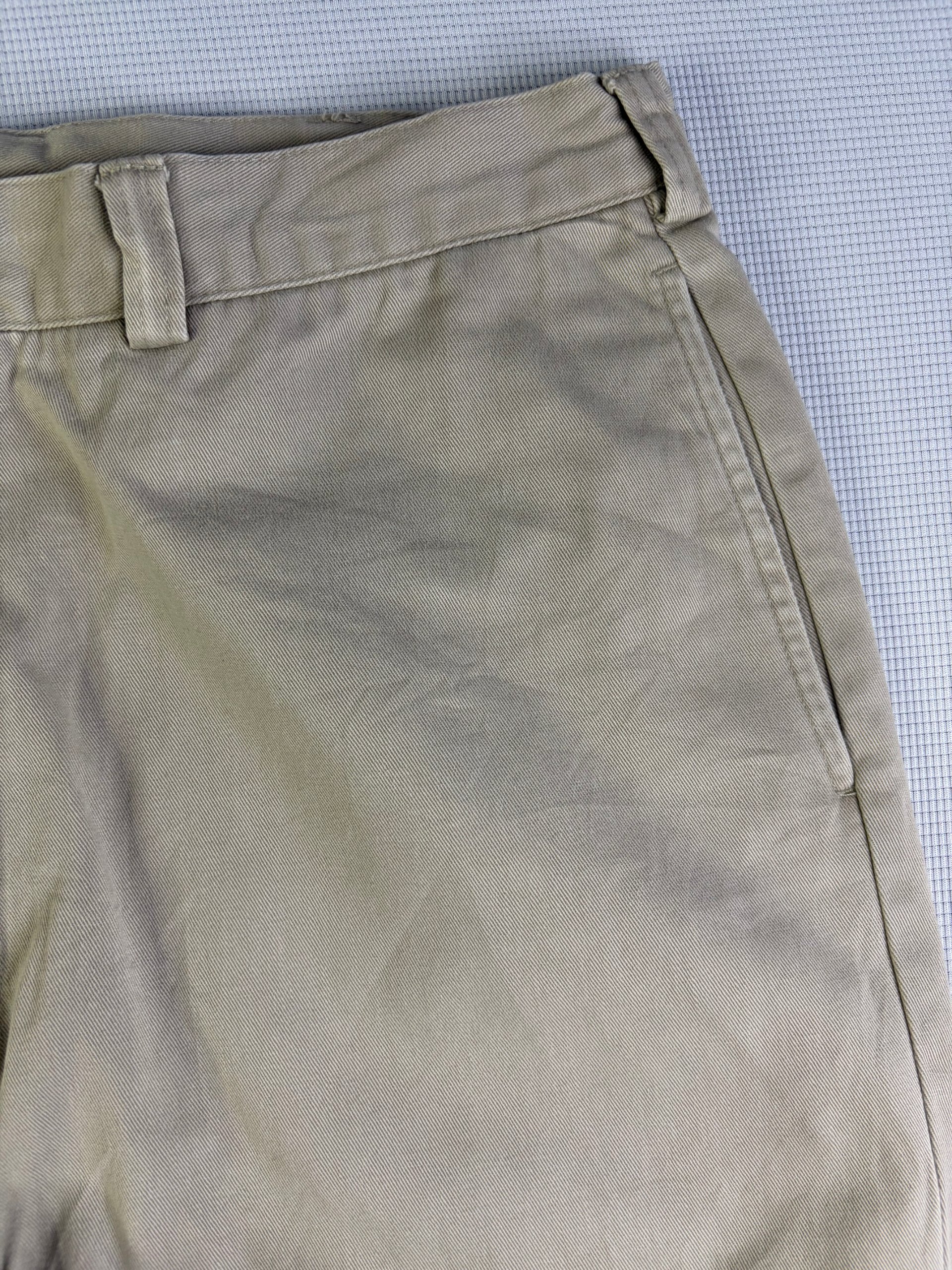 Gap Beige Cotton Twill Chinos 38 Relaxed Fit image 6