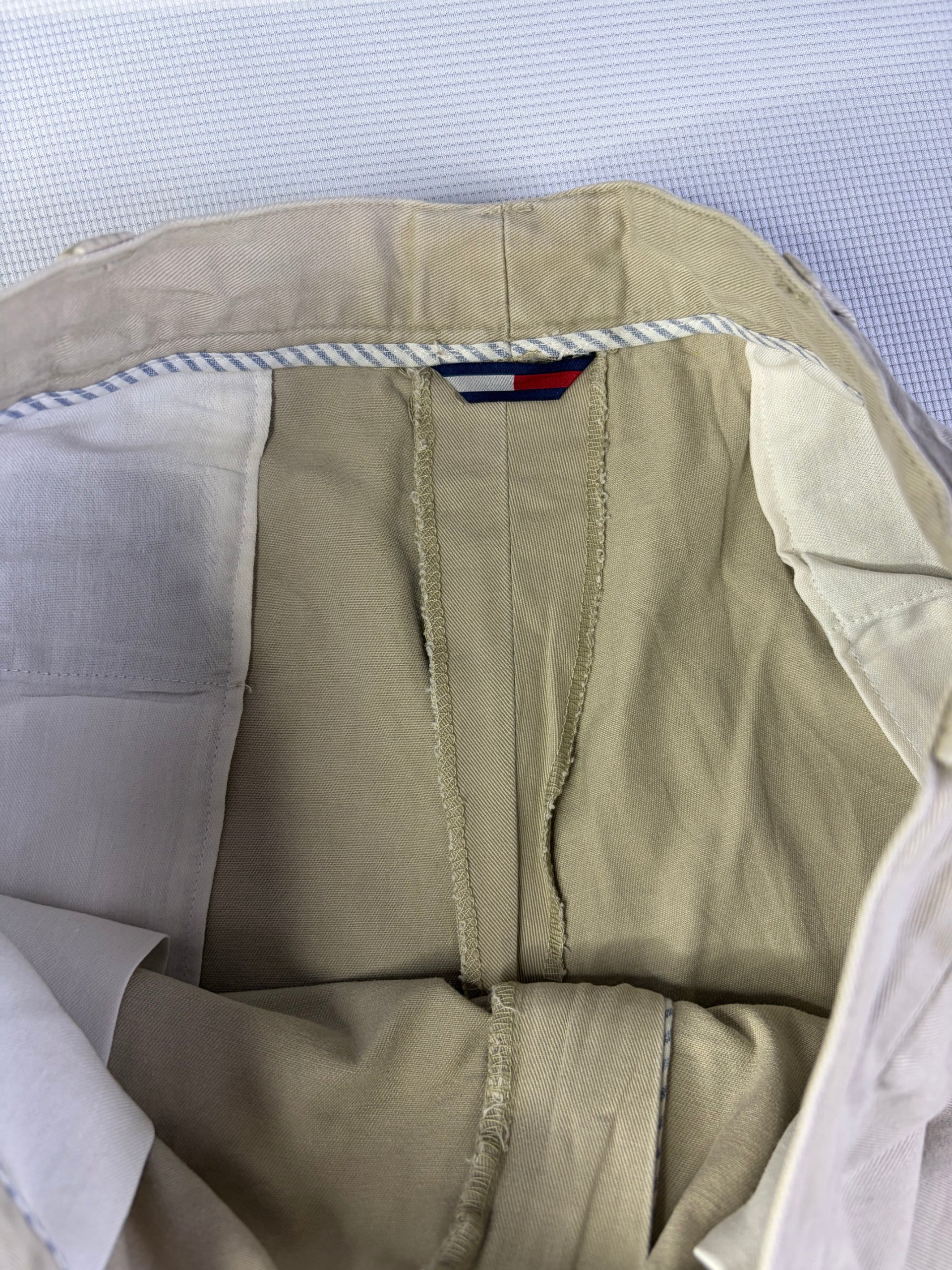 Gap Beige Cotton Twill Chinos 38 Relaxed Fit image 7