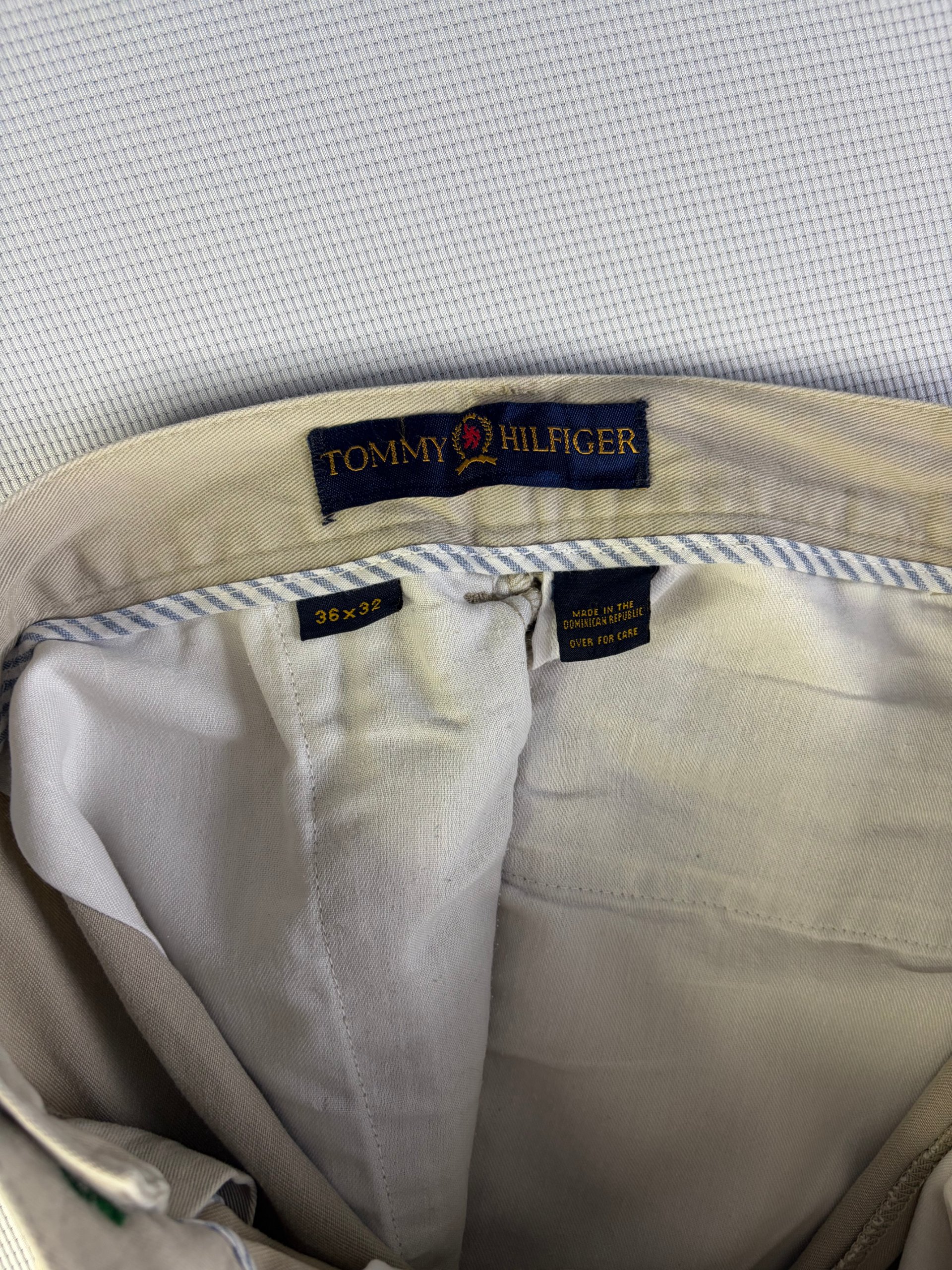 Gap Beige Cotton Twill Chinos 38 Relaxed Fit image 8