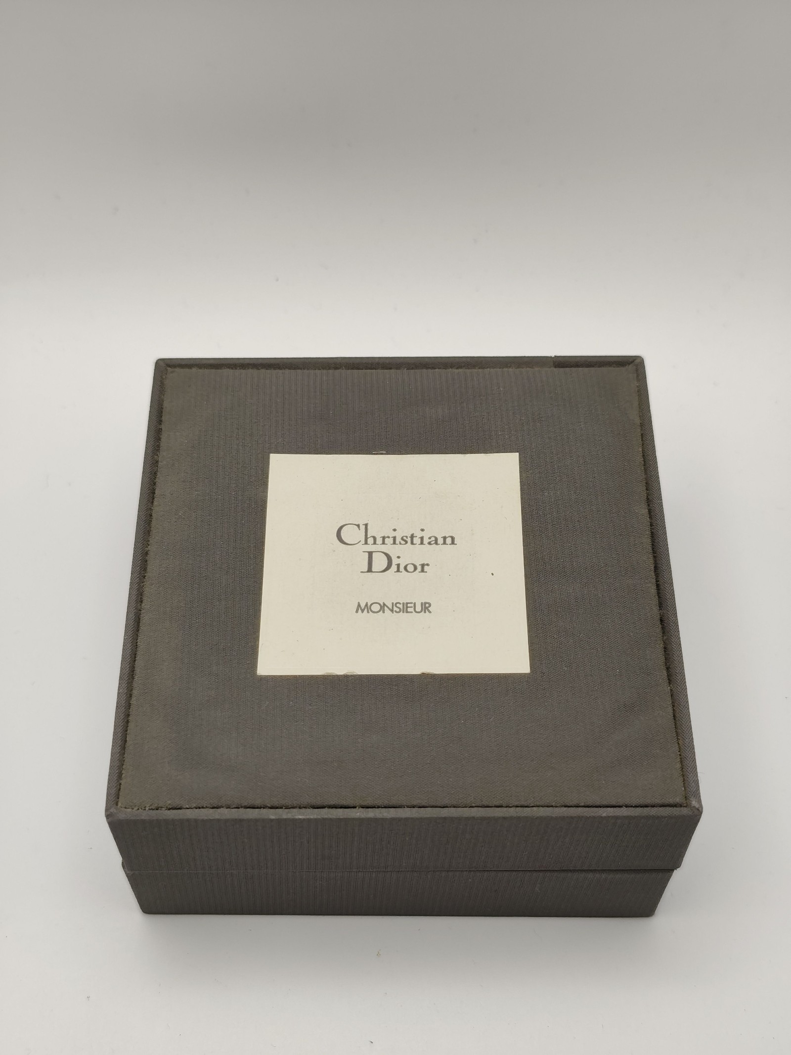 Christian Dior Men Gold & Silver Cufflinks & Tie Bar Set image 3