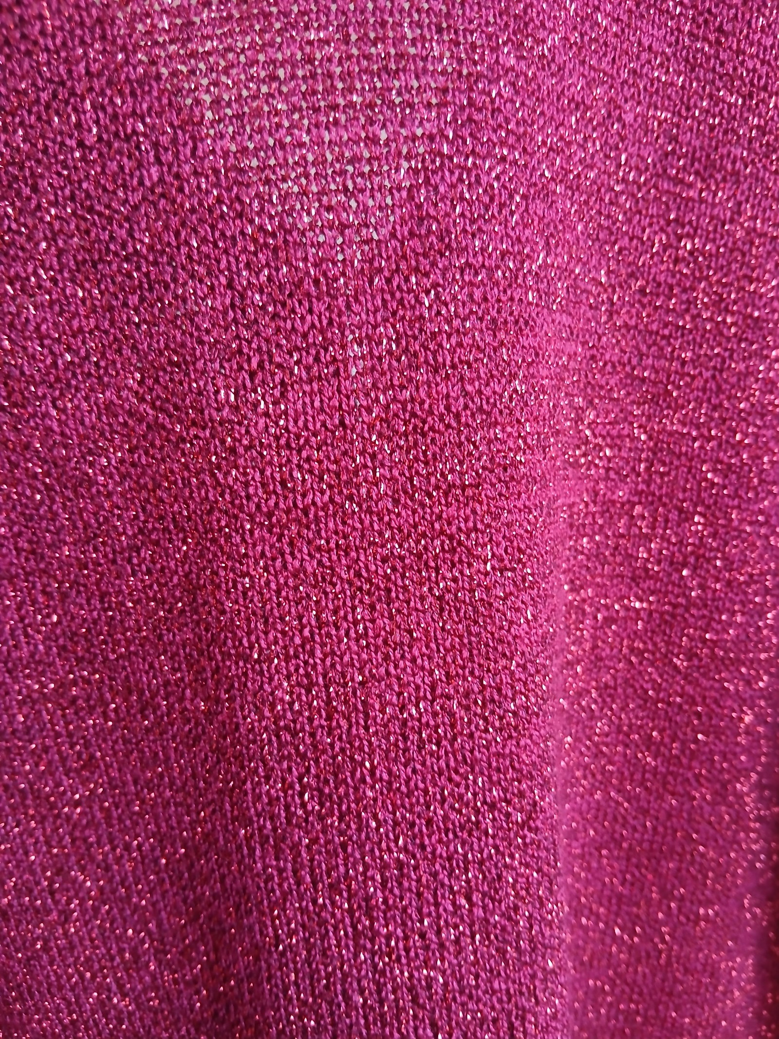 Berkertex Red Metallic Knit Button Cardigan Medium image 4