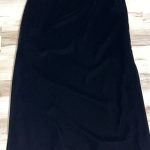 The Limited Black Velvet Midi Skirt Size 6