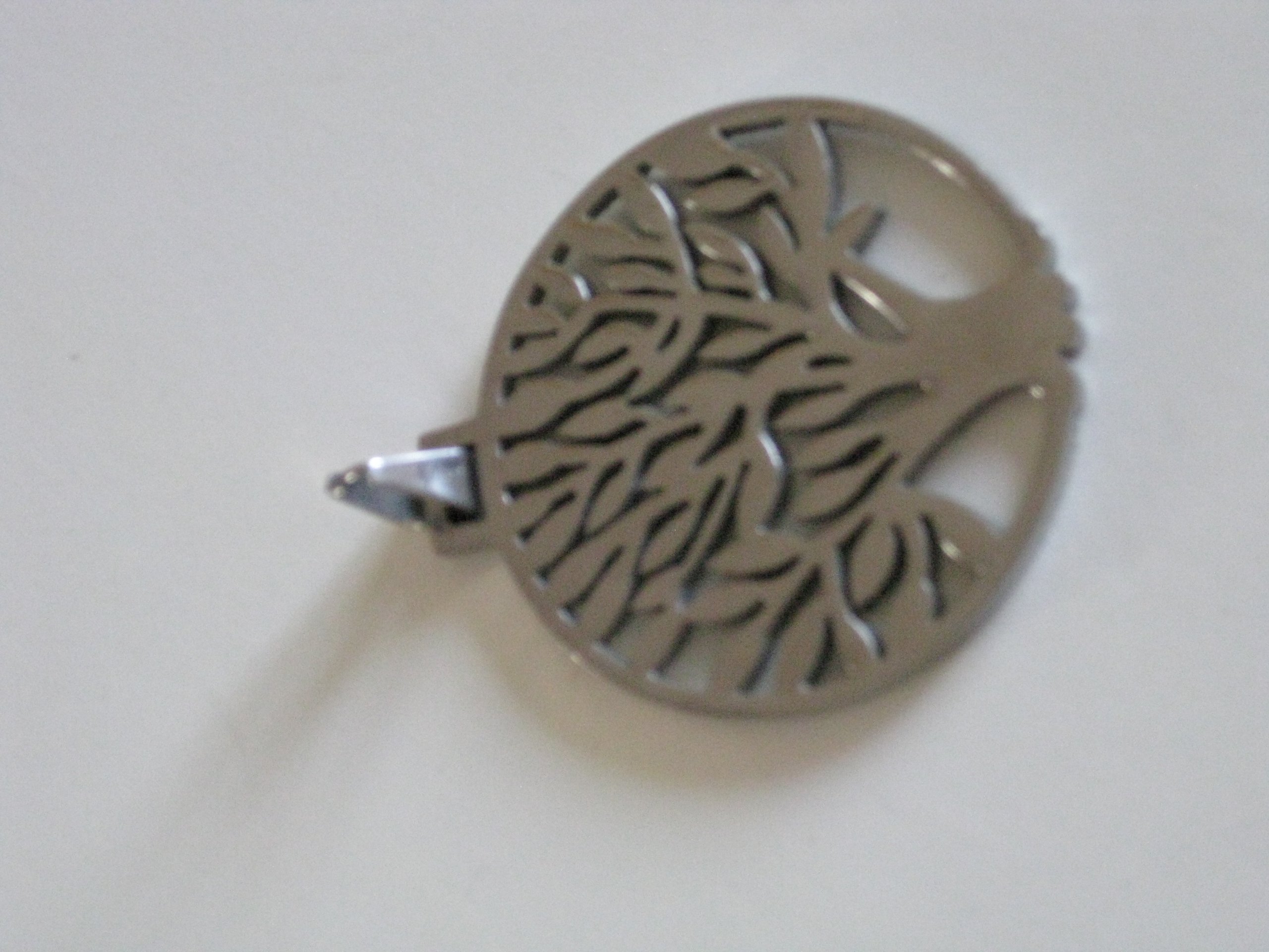 Silver Metal Tree of Life Pendant Necklace Charms image 3