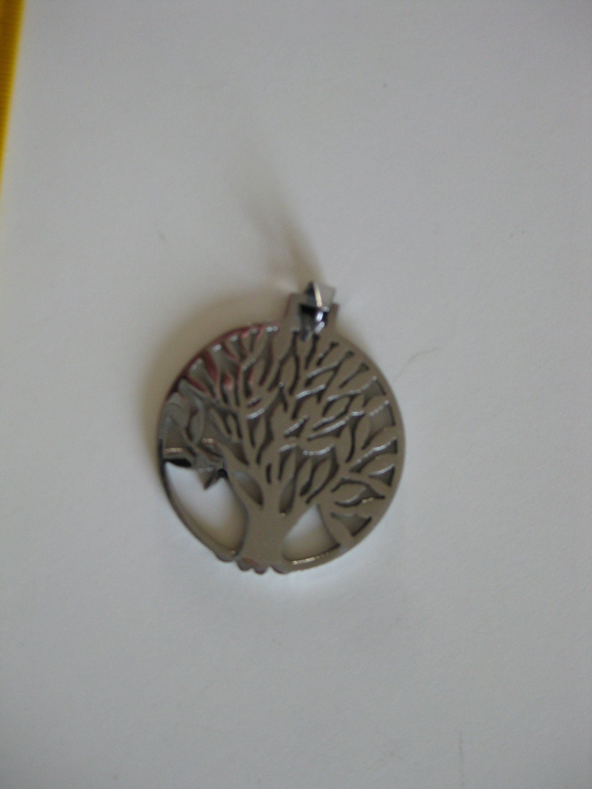 Silver Metal Tree of Life Pendant Necklace Charms image 8