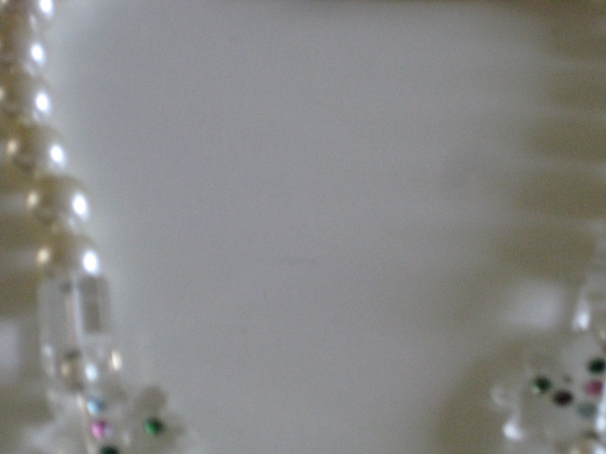 Pearl & Crystal Clear Beaded Necklace Multi Colour Women image 2