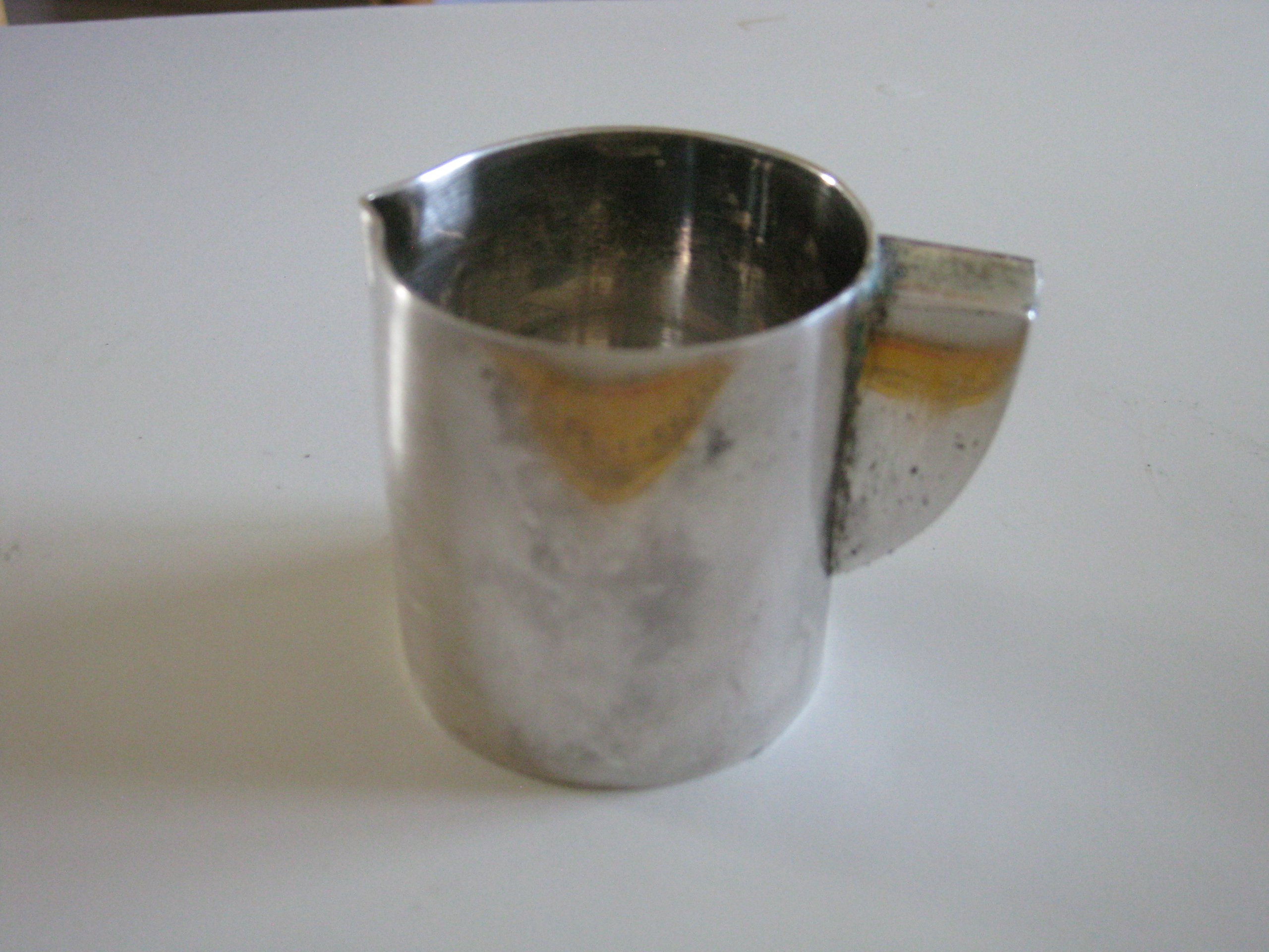 Vintage Silver-tone Small Creamer Jug Metal 6 cm Height