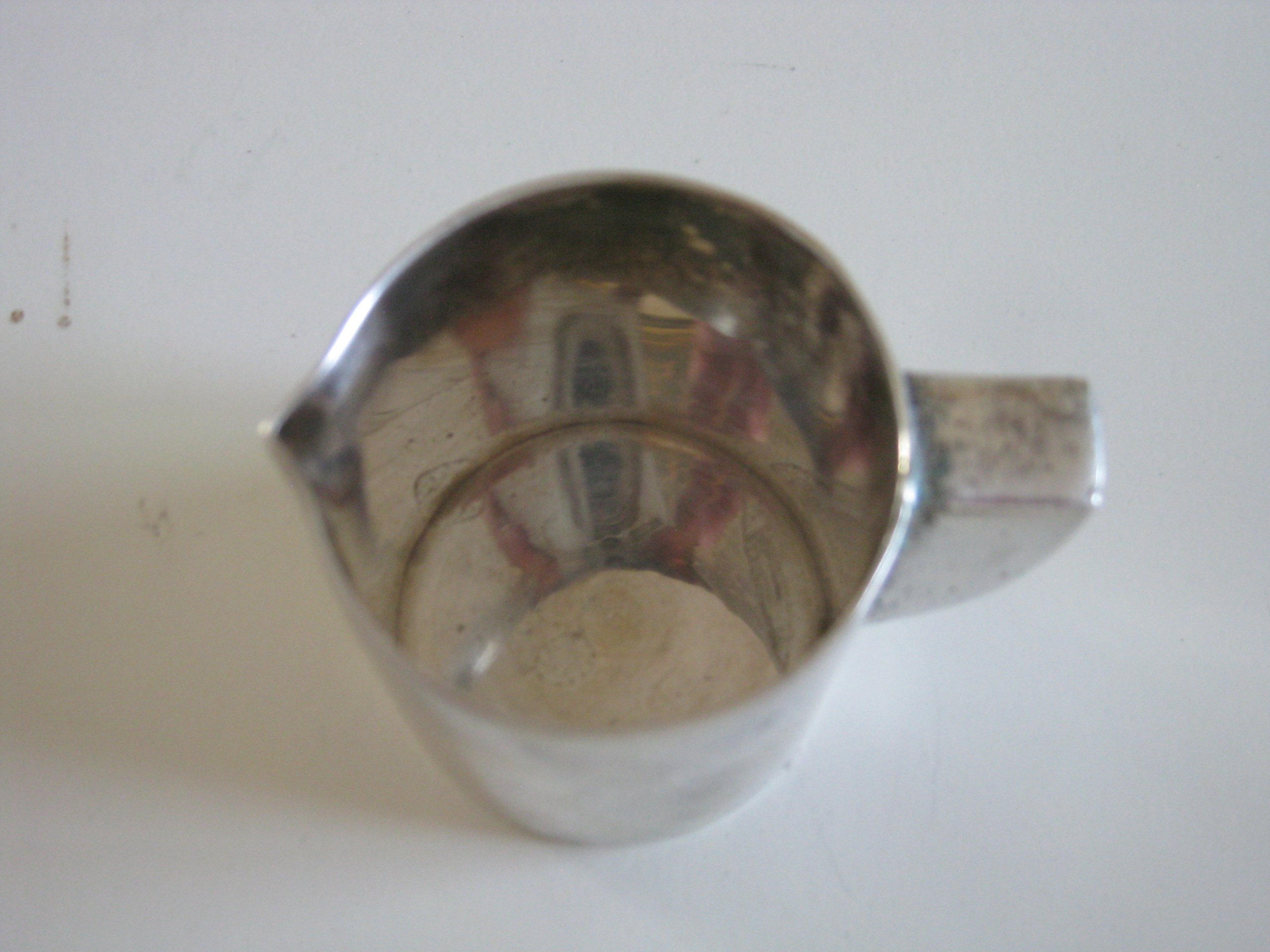 Vintage Silver-tone Small Creamer Jug Metal 6 cm Height image 7