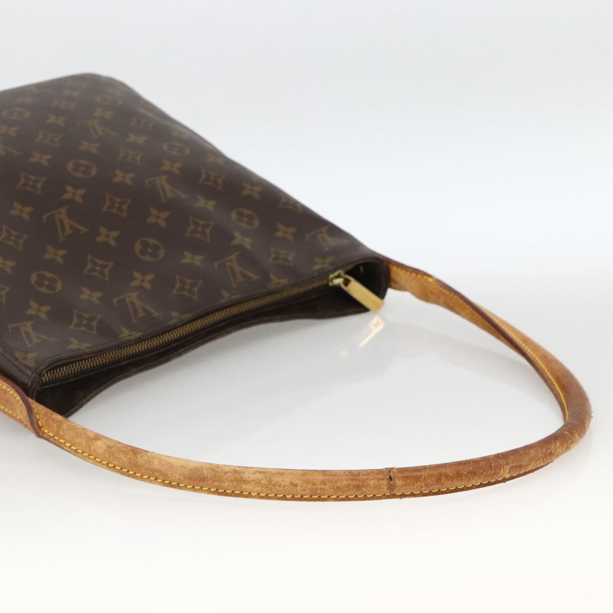 Borsa a tracolla Louis Vuitton Monogram Looping GM M51145 LV originale BA11531 image 6