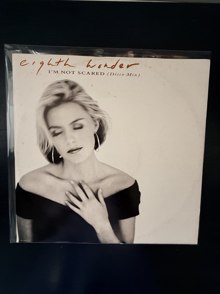 Eighth Wonder I'm Not Scared Disco Mix Vinyl Record Single 12" single 45RPM Patsy Kensit VG