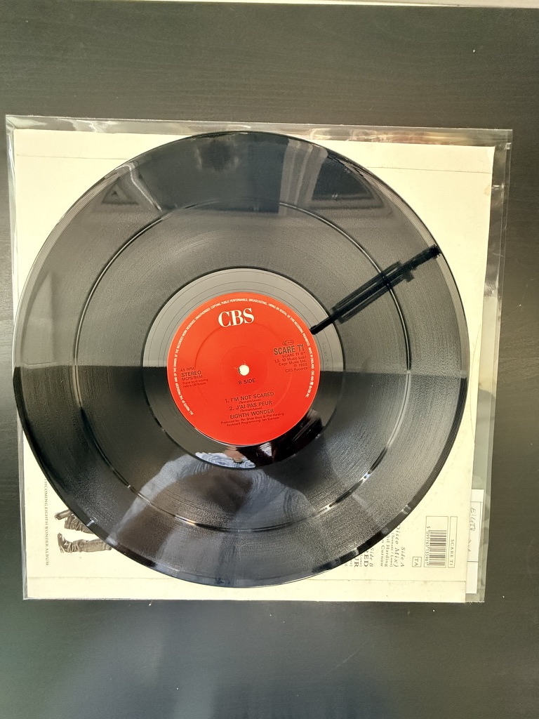 Eighth Wonder I'm Not Scared Disco Mix Vinyl Record Single 12" single 45RPM Patsy Kensit VG image 3