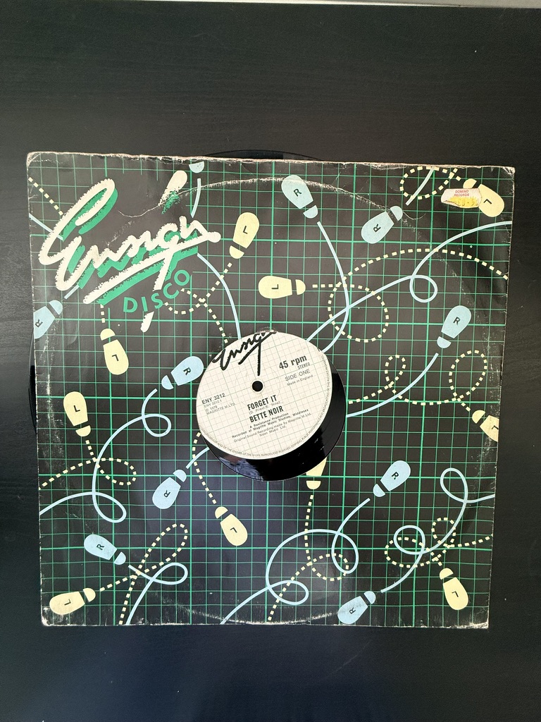 Bette Noir Vinyl 12" Single Forget It / You Are The Sun Ensign 1979
