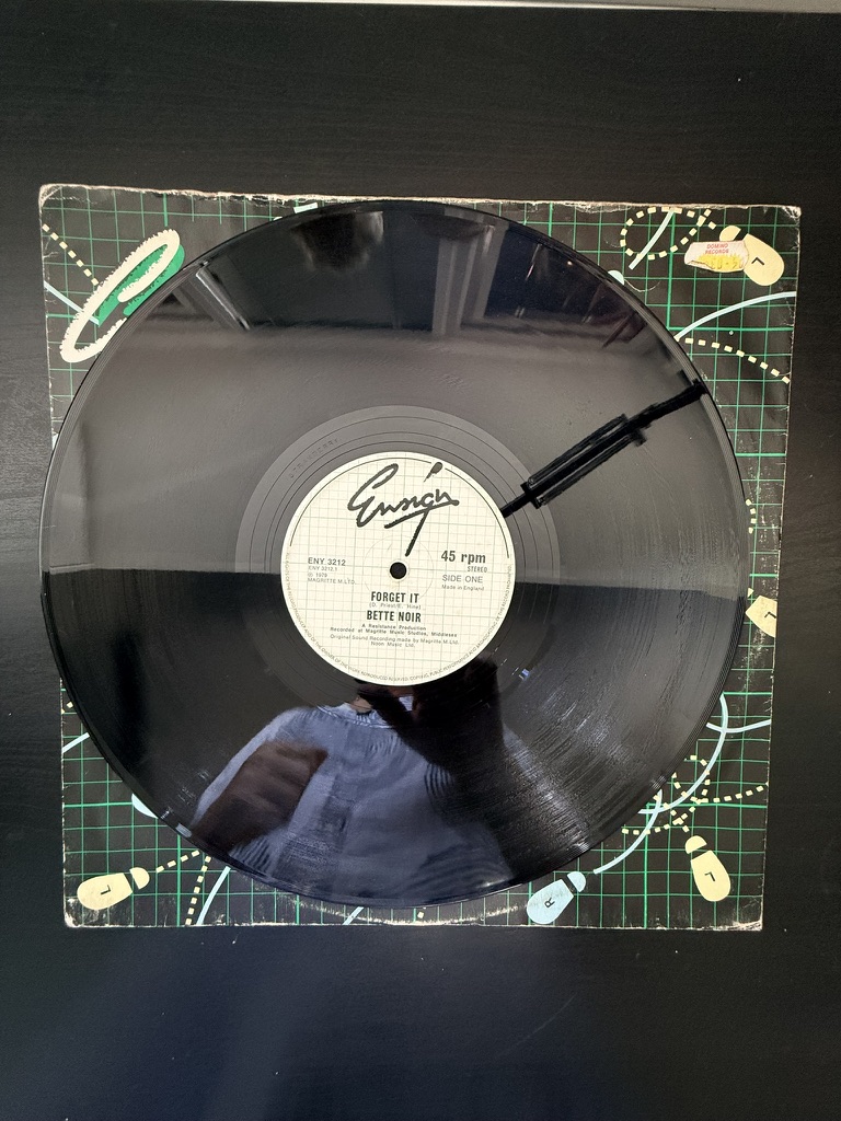 Bette Noir Vinyl 12" Single Forget It / You Are The Sun Ensign 1979 image 2