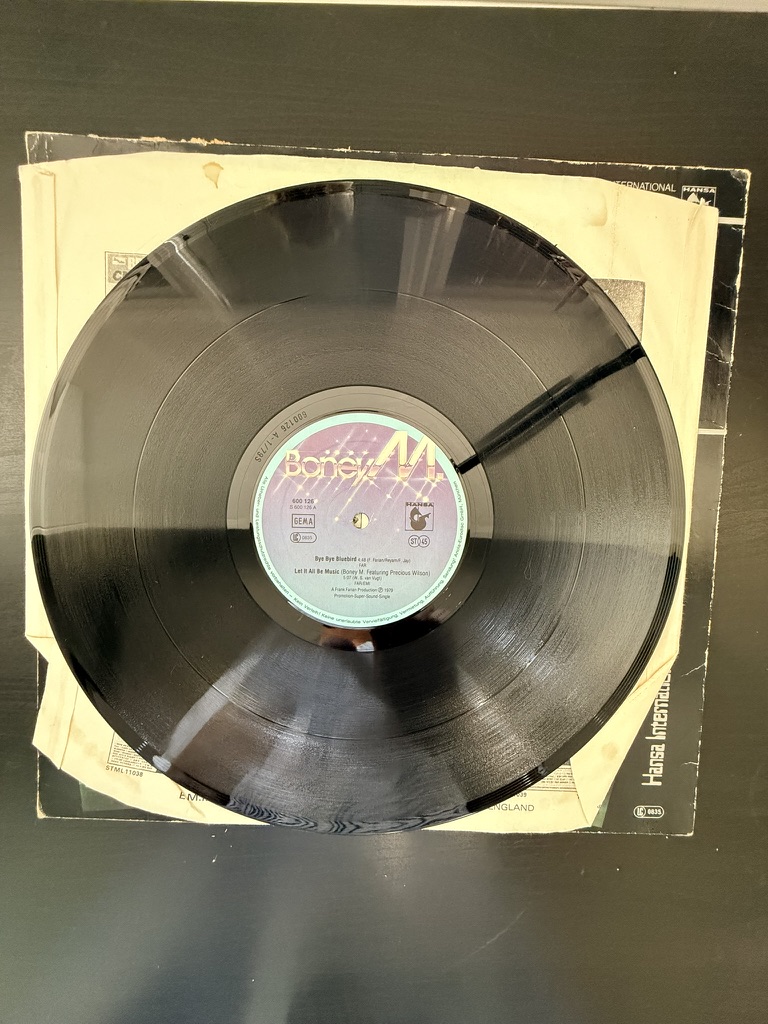 Boney M Super Sound Single Vinyl Record 12" inch DJ Release 1979 Promo image 4
