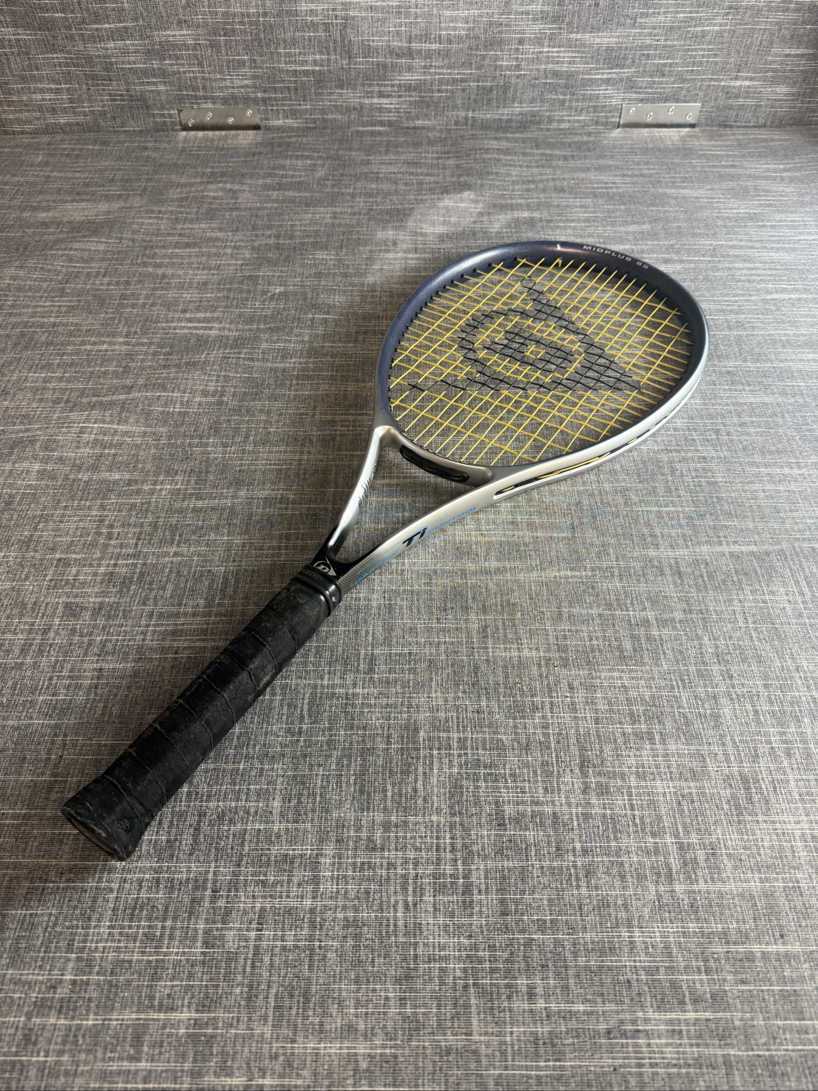 Dunlop Carbon Ti Control Tennis Racket with Cover Black Blue image 4