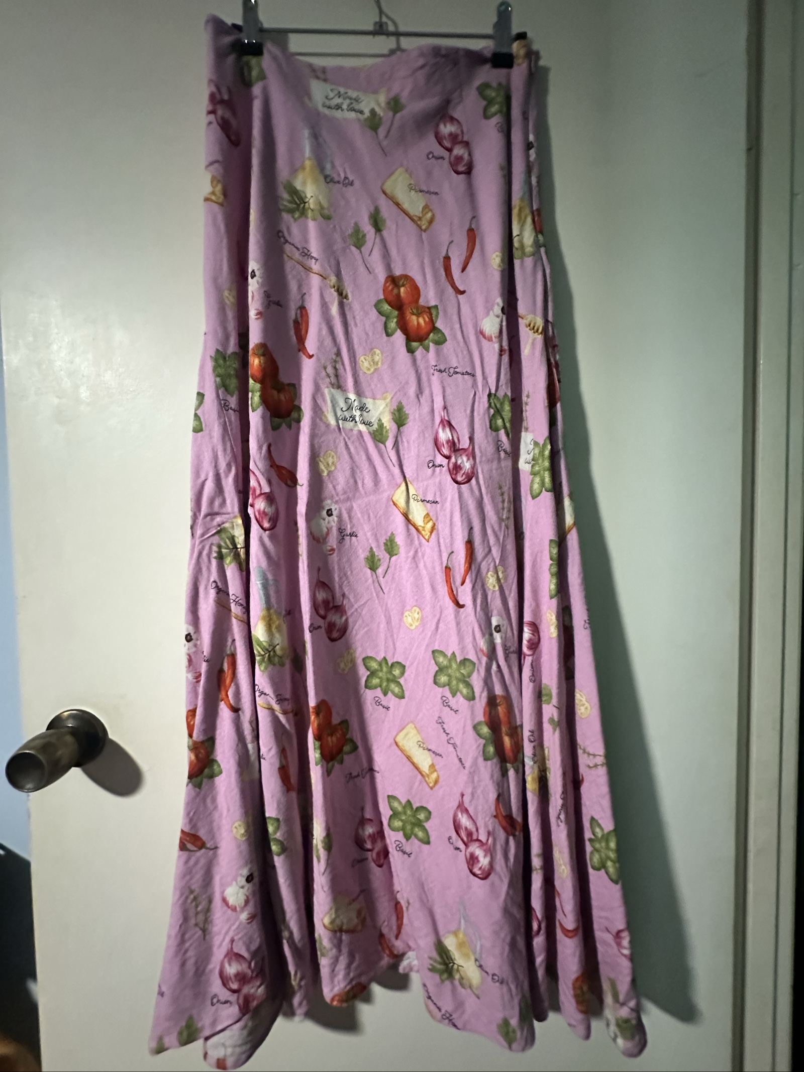 Sportsgirl Pink Multi Print Midi Skirt Size 10