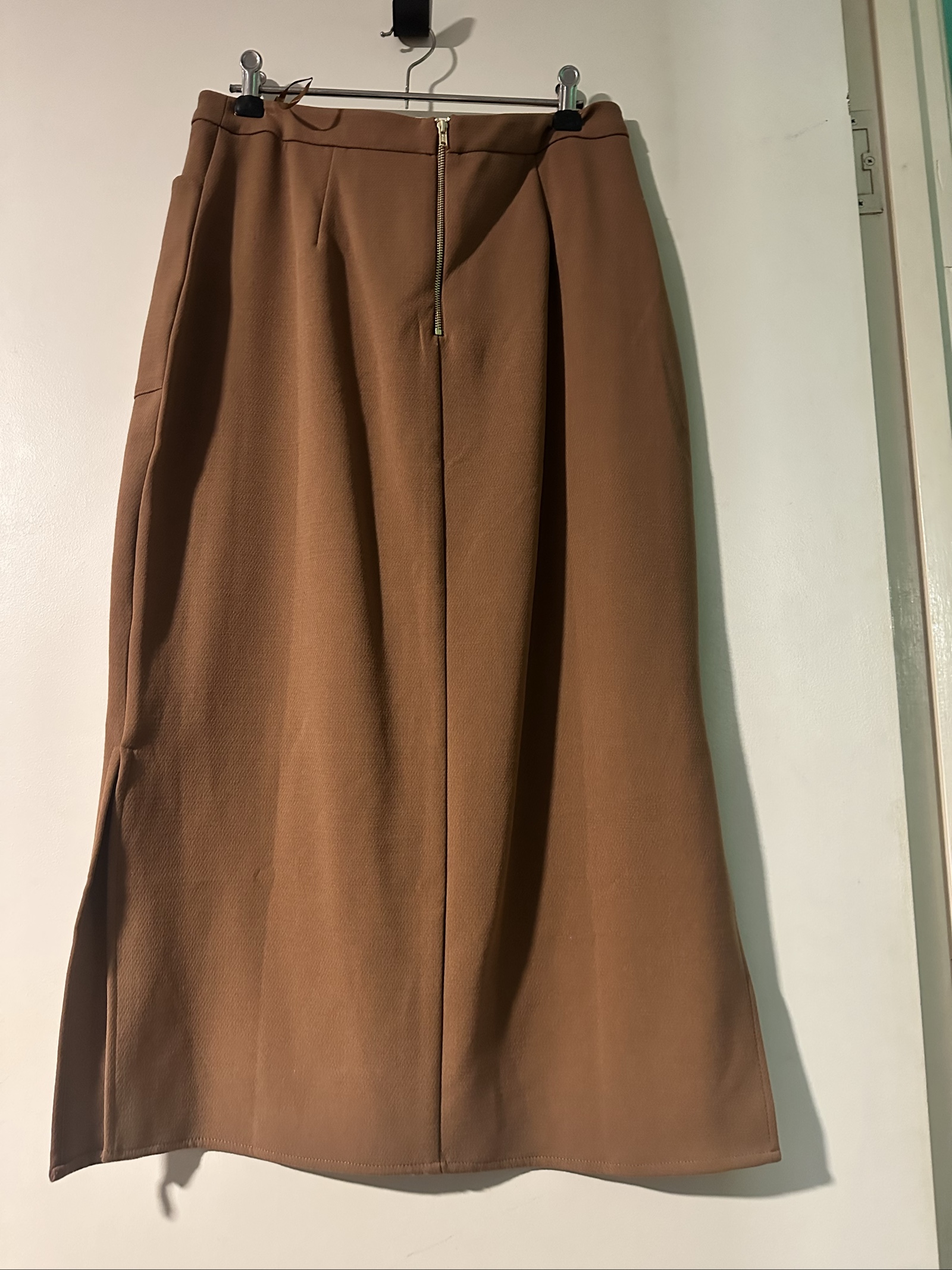 Oxford Rust Patch Pocket Skirt Size 10 image 4