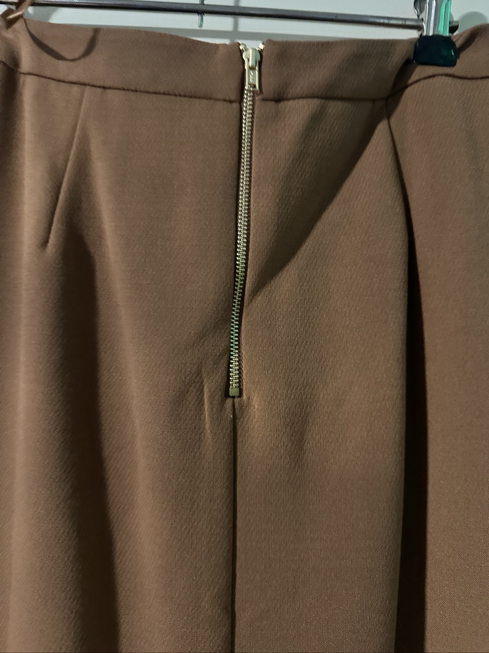 Oxford Rust Patch Pocket Skirt Size 10 image 5