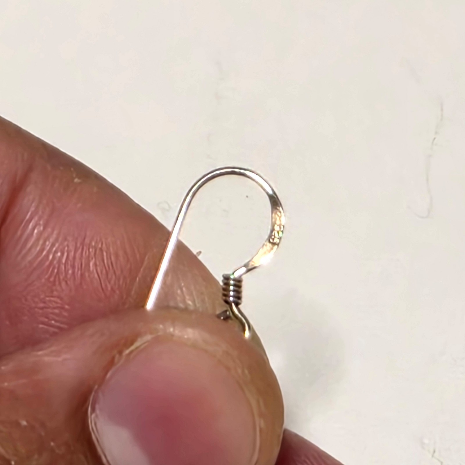925 Silver Drop Earrings with Beads. B4 image 4